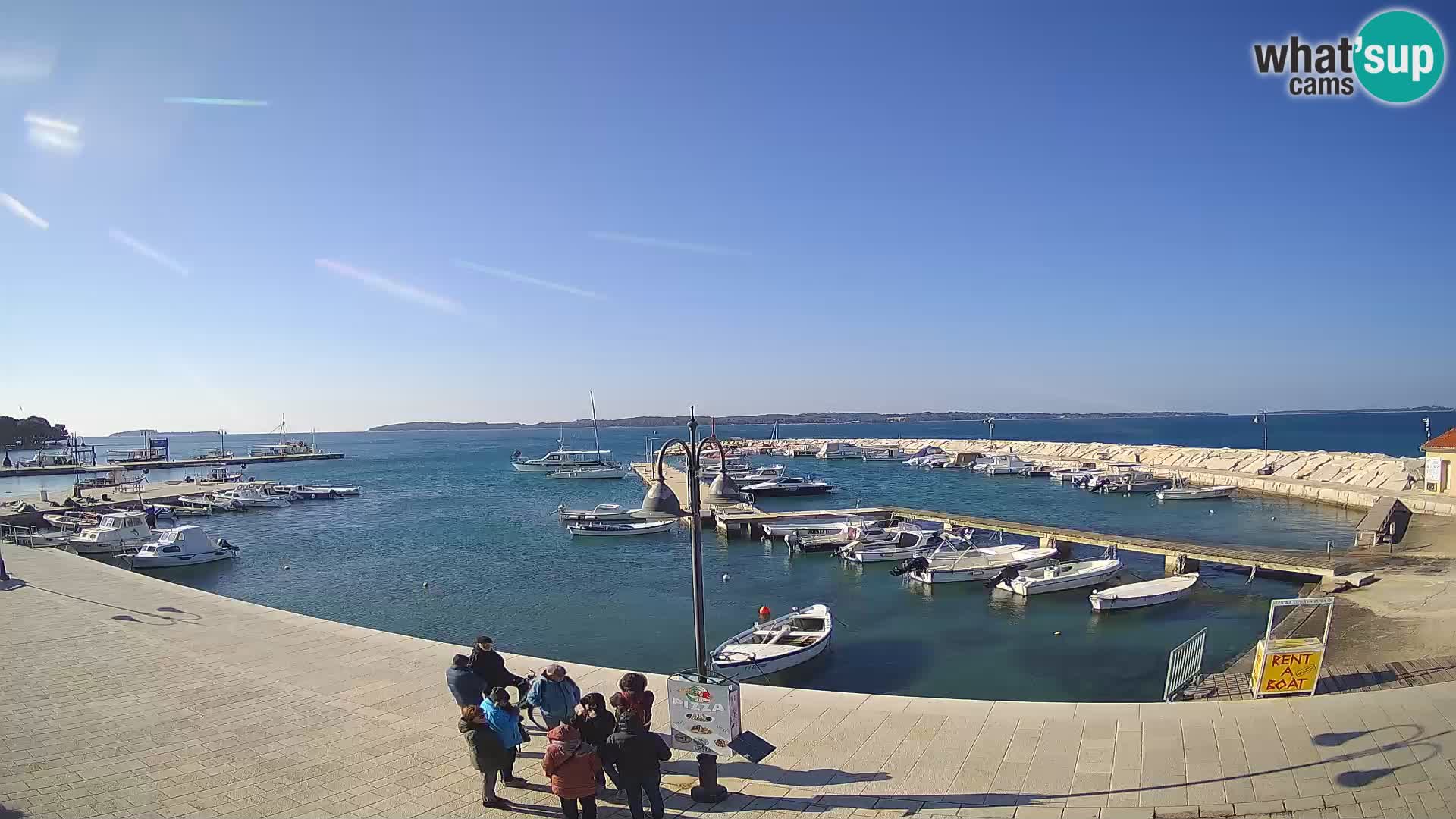 Webcam Fasana riva e la marina – Istria