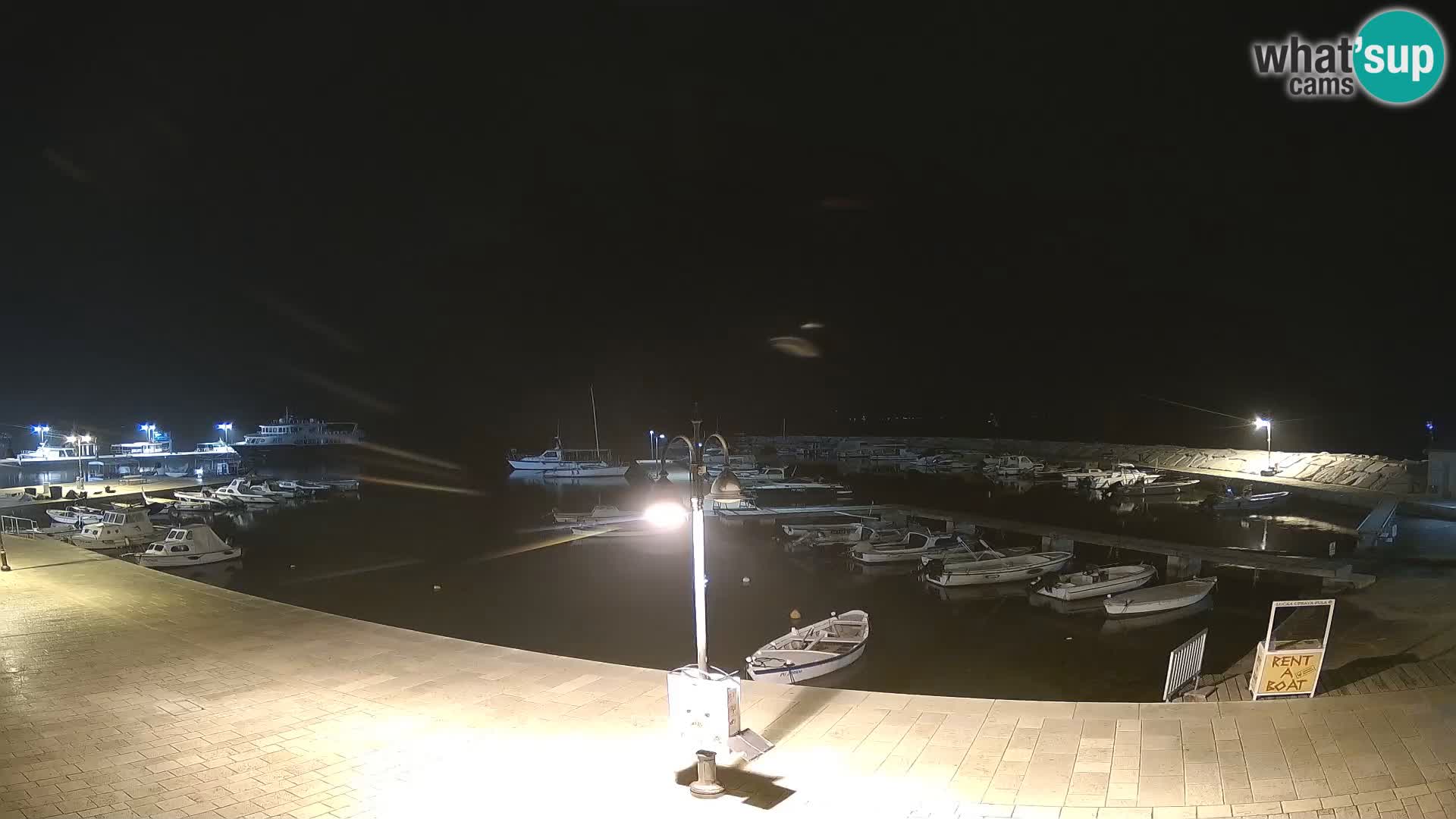 Webcam Fasana riva e la marina – Istria