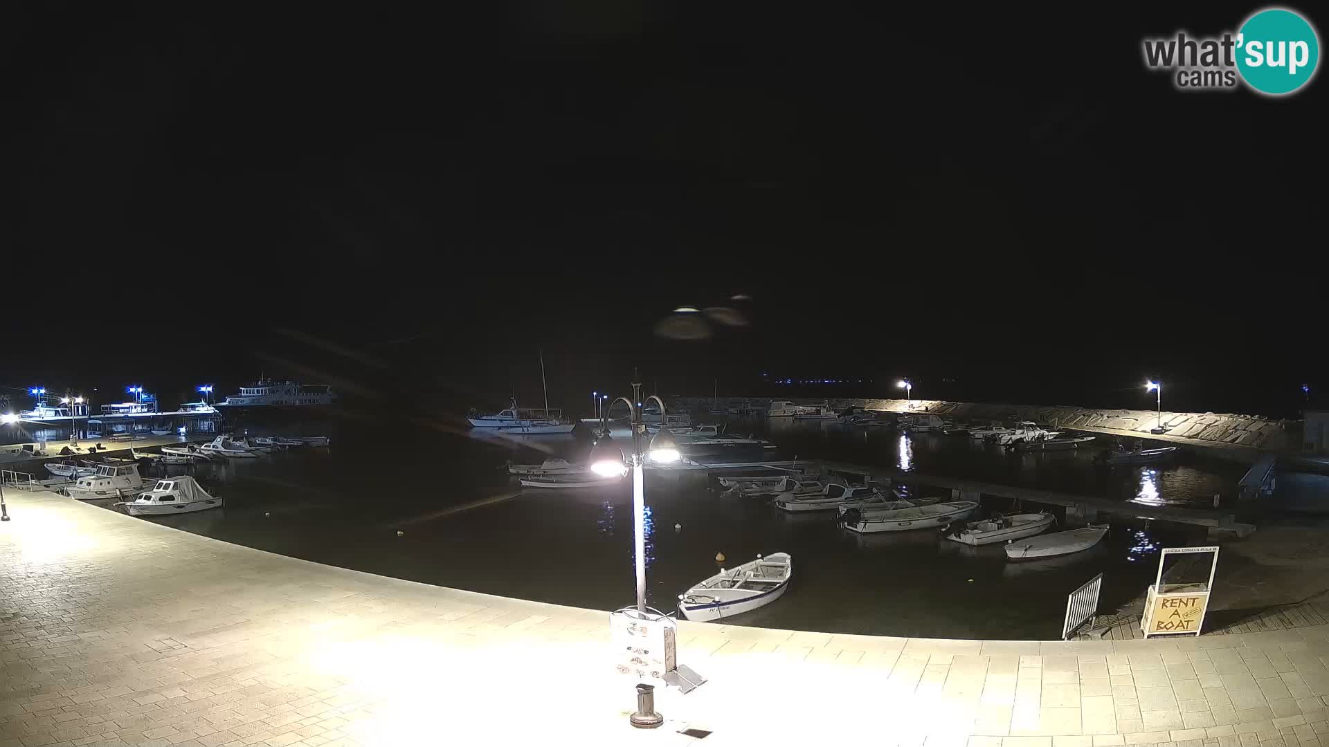 Webcam Fasana riva e la marina – Istria