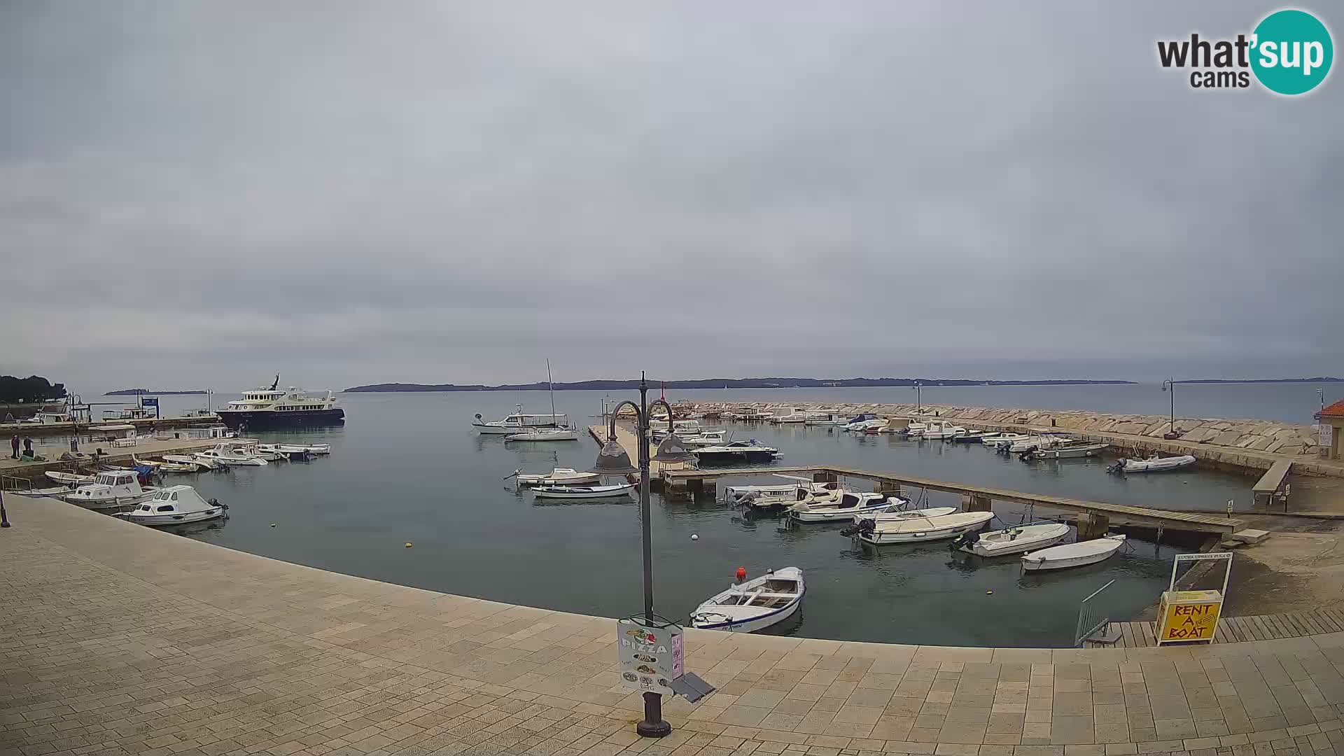 Webcam Fasana riva e la marina – Istria