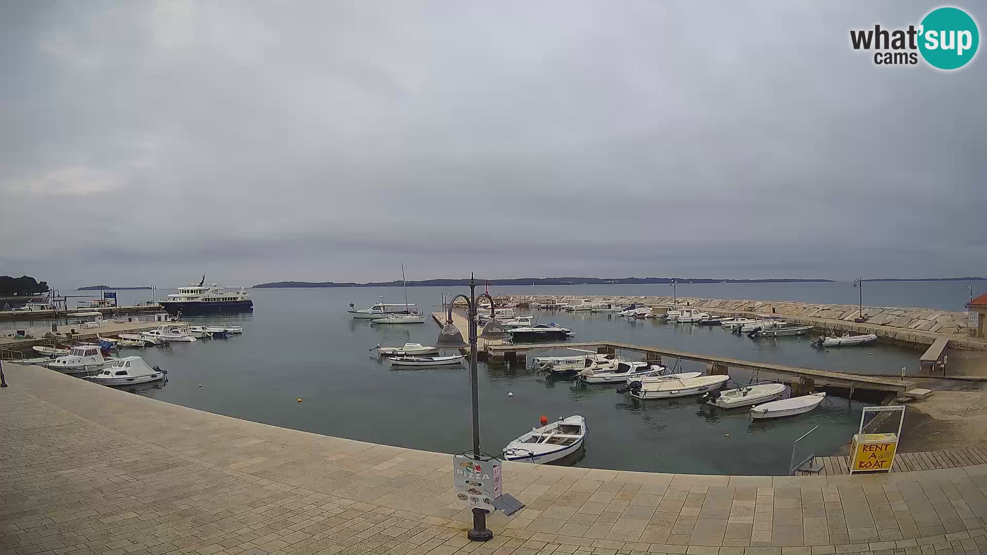 Webcam Fasana riva e la marina – Istria