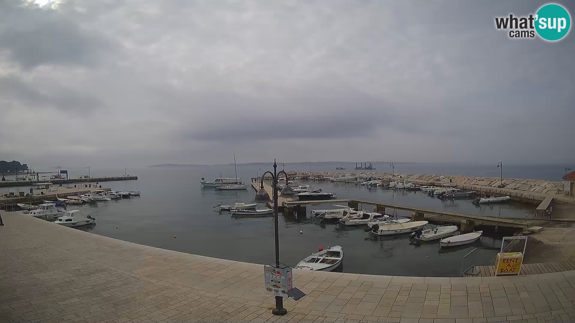 Webcam Fasana riva e la marina – Istria