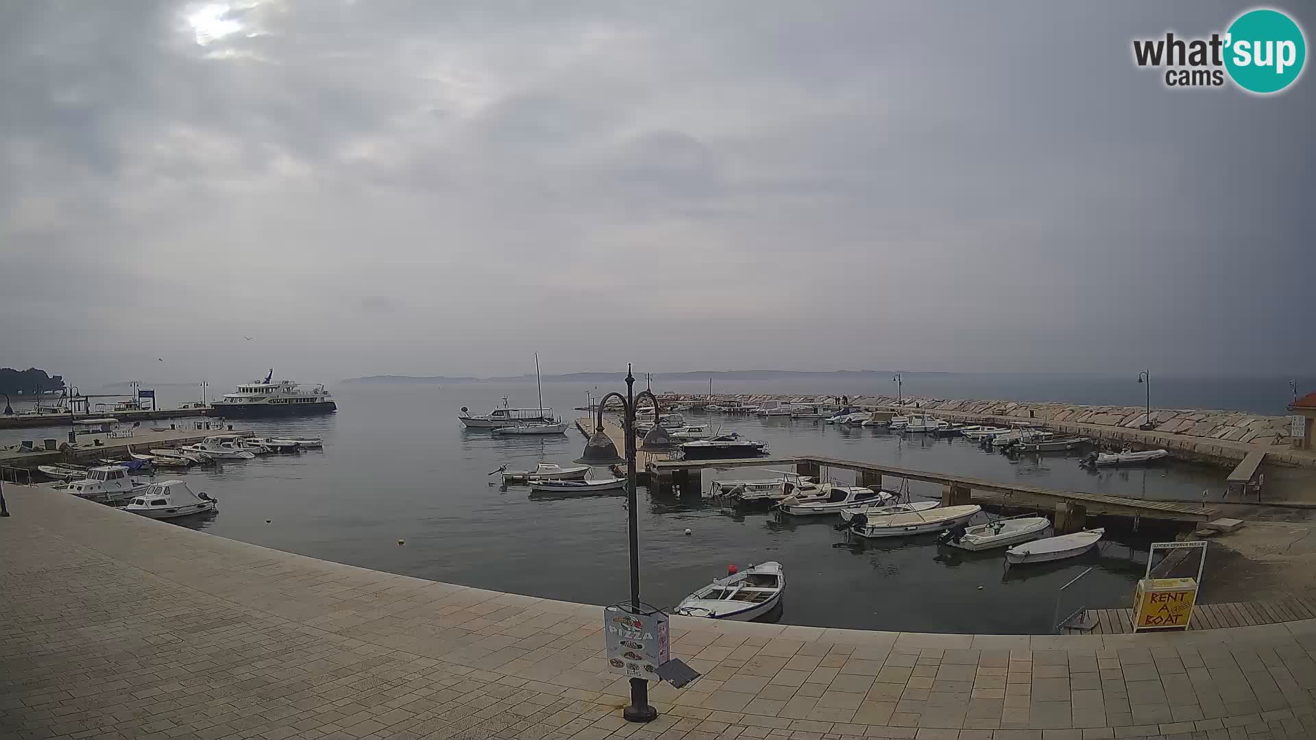 Webcam Fasana riva e la marina – Istria