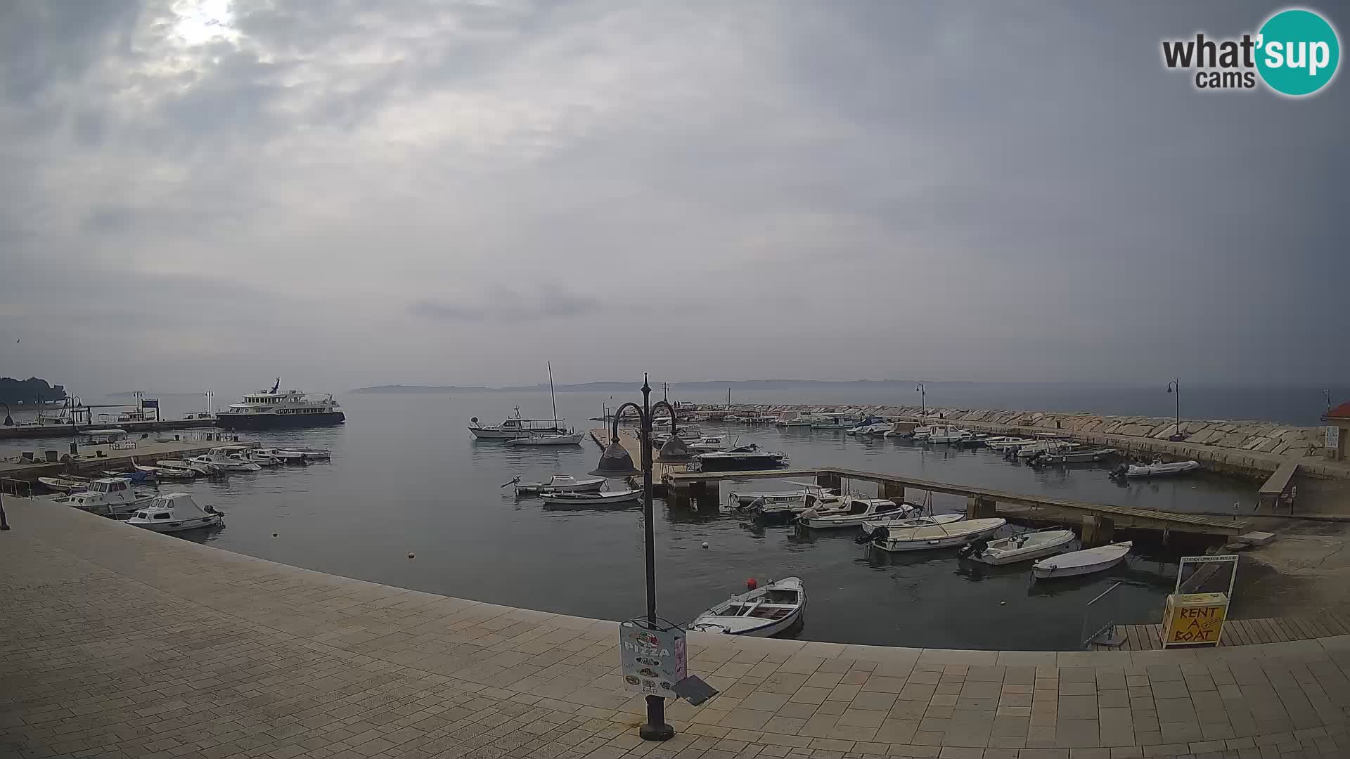 Webcam Fasana riva e la marina – Istria