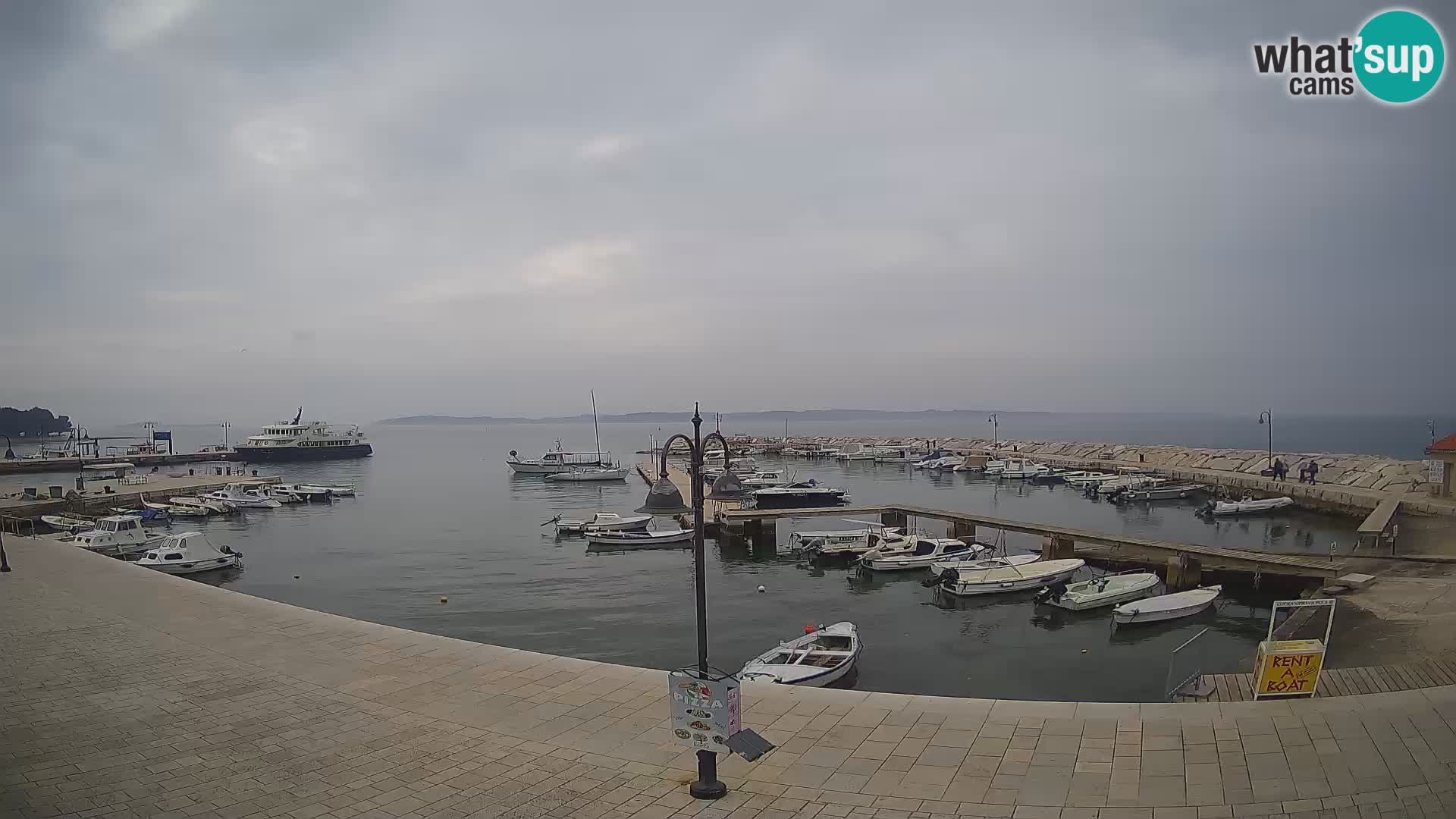 Webcam Fasana riva e la marina – Istria