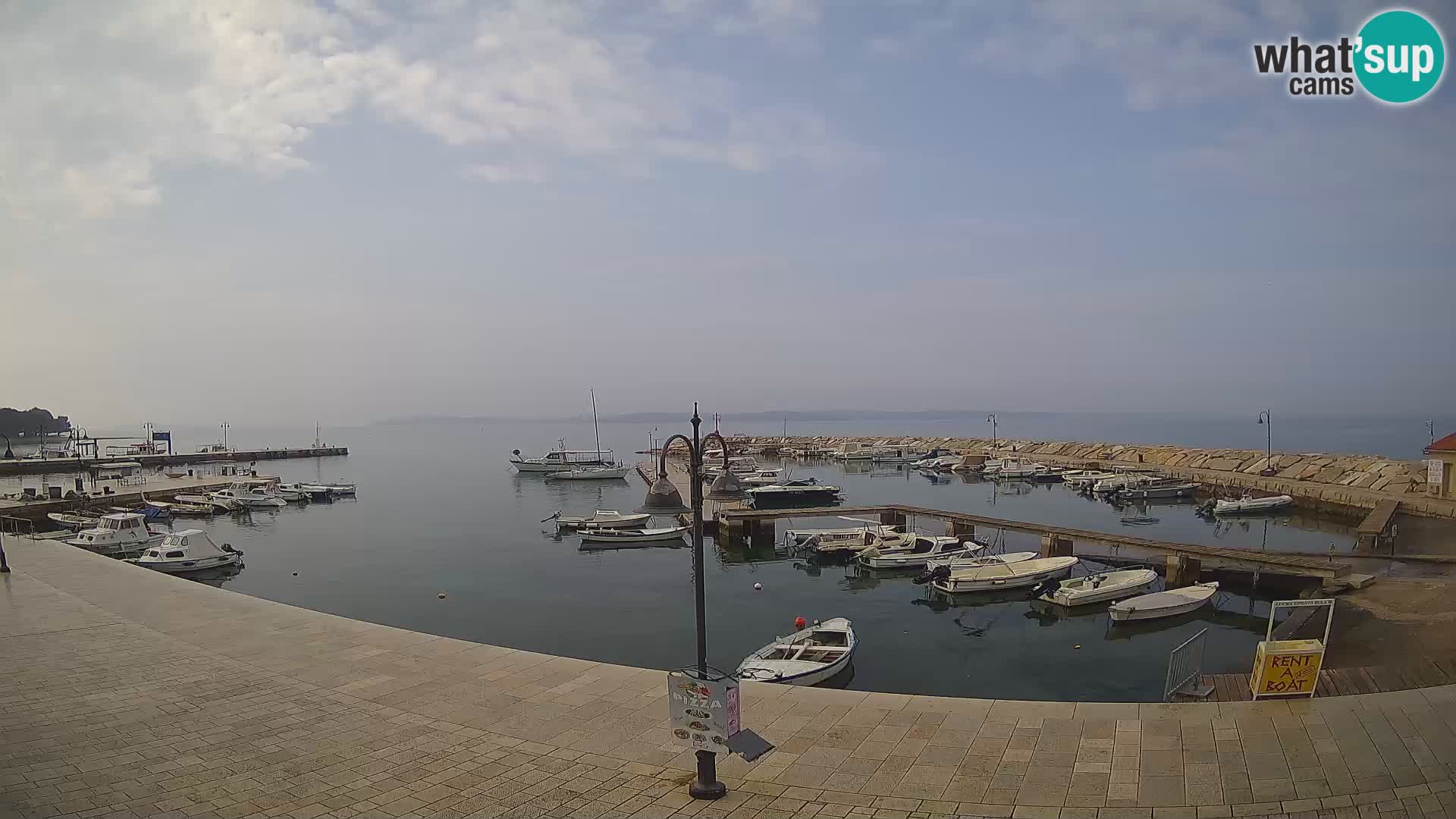 Webcam Fasana riva e la marina – Istria