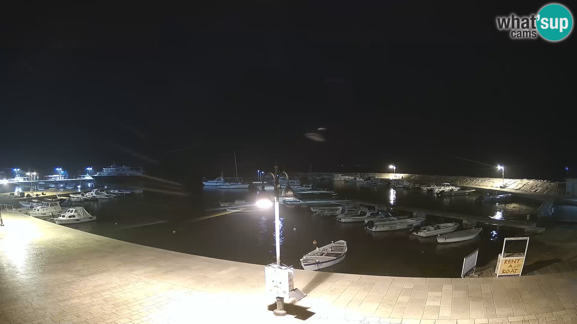 Webcam Fasana riva e la marina – Istria