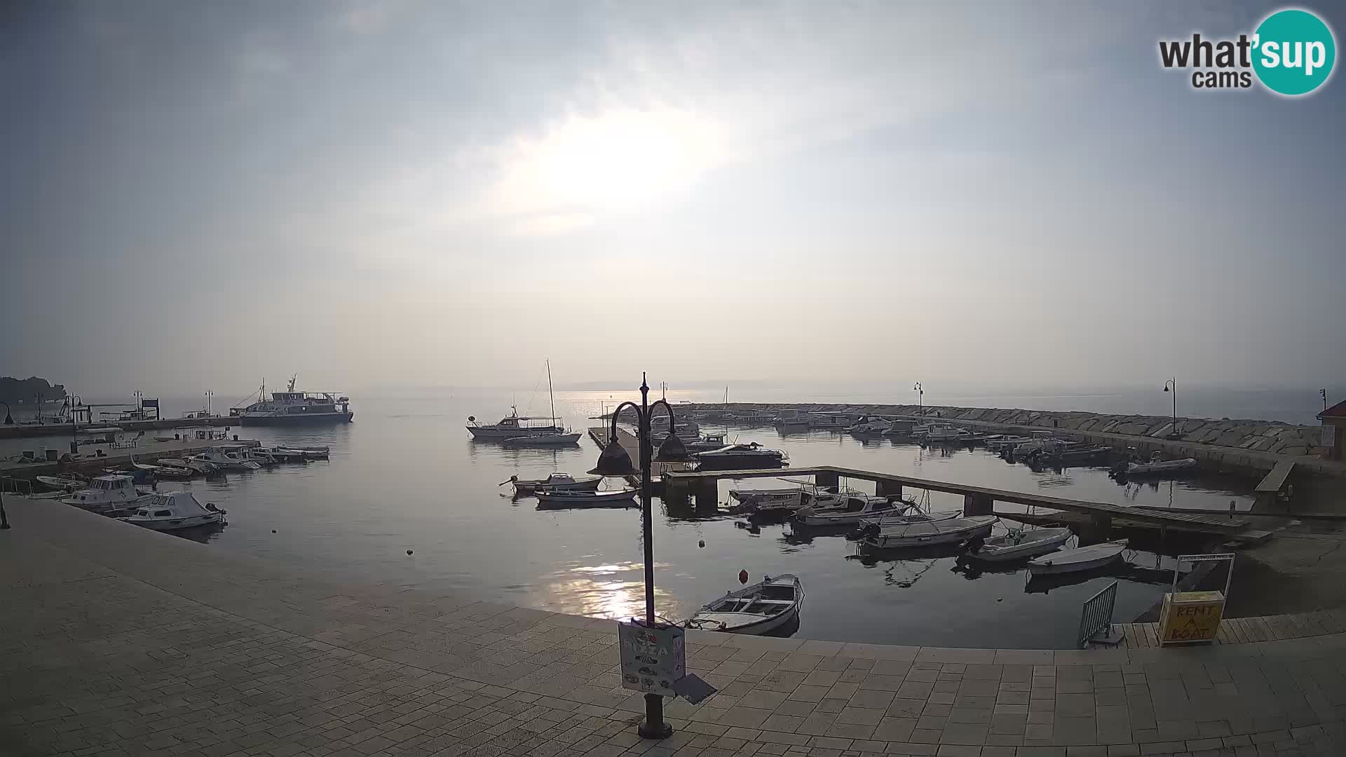 Webcam Fasana riva e la marina – Istria