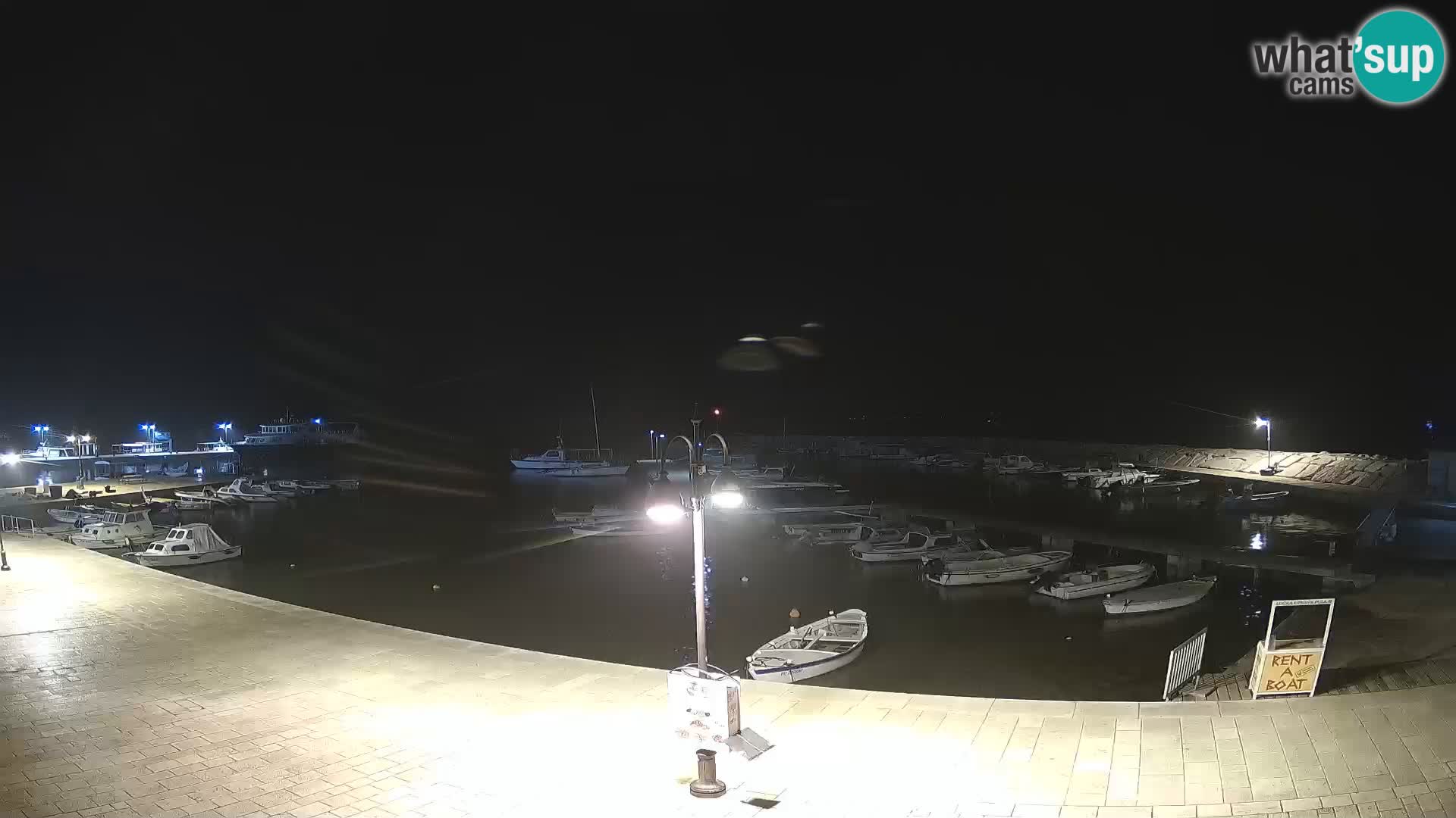 Webcam Fasana riva e la marina – Istria