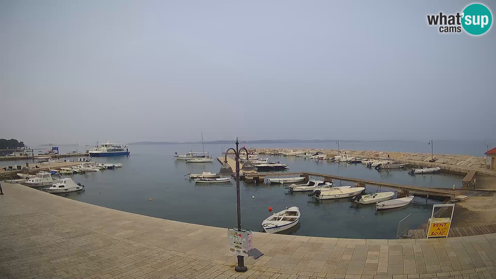 Webcam Fasana riva e la marina – Istria