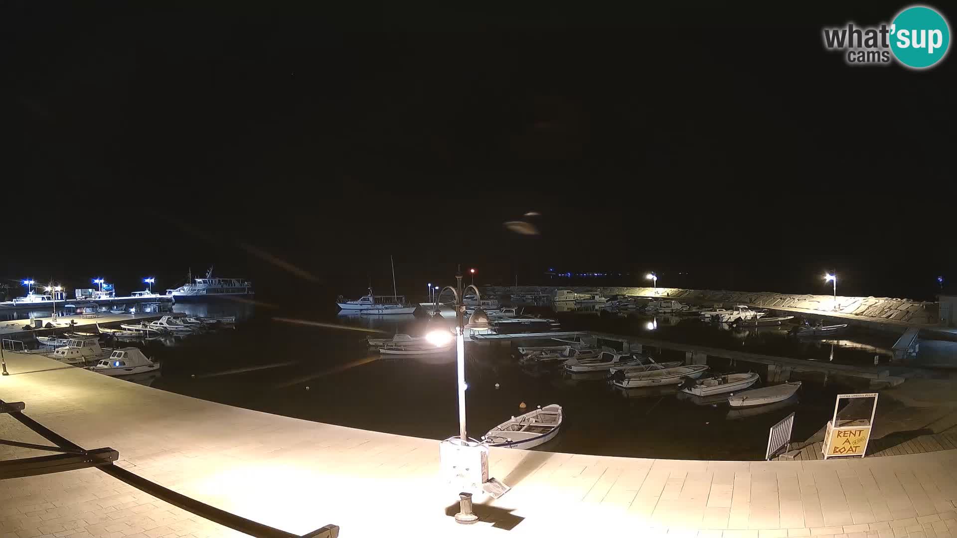 Webcam Fasana riva e la marina – Istria