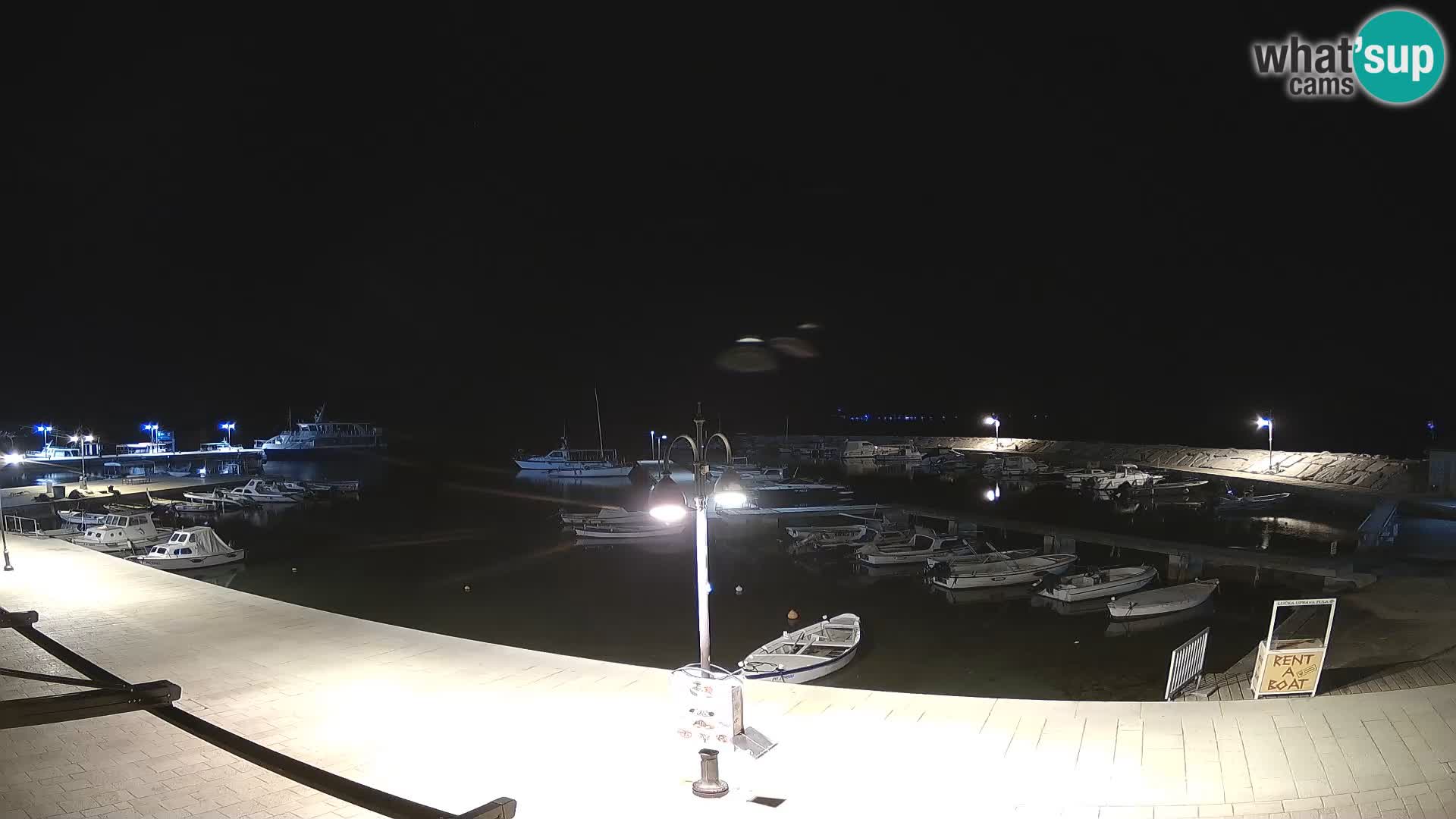 Webcam Fasana riva e la marina – Istria