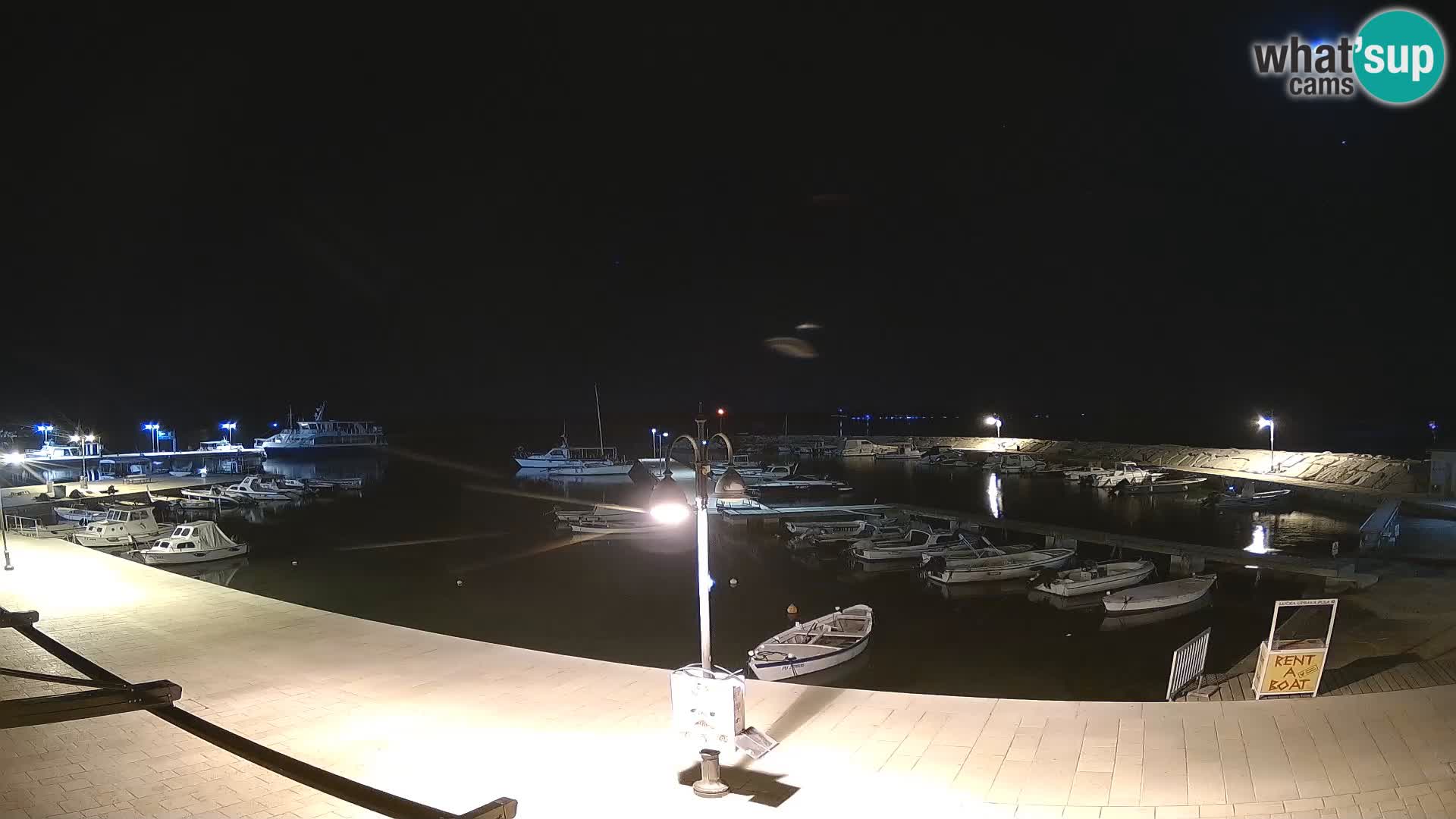 Webcam Fasana riva e la marina – Istria