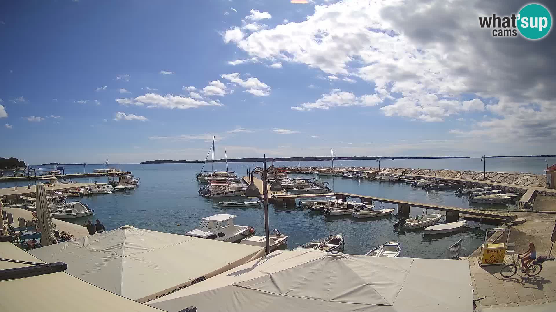 Webcam Fasana riva e la marina – Istria
