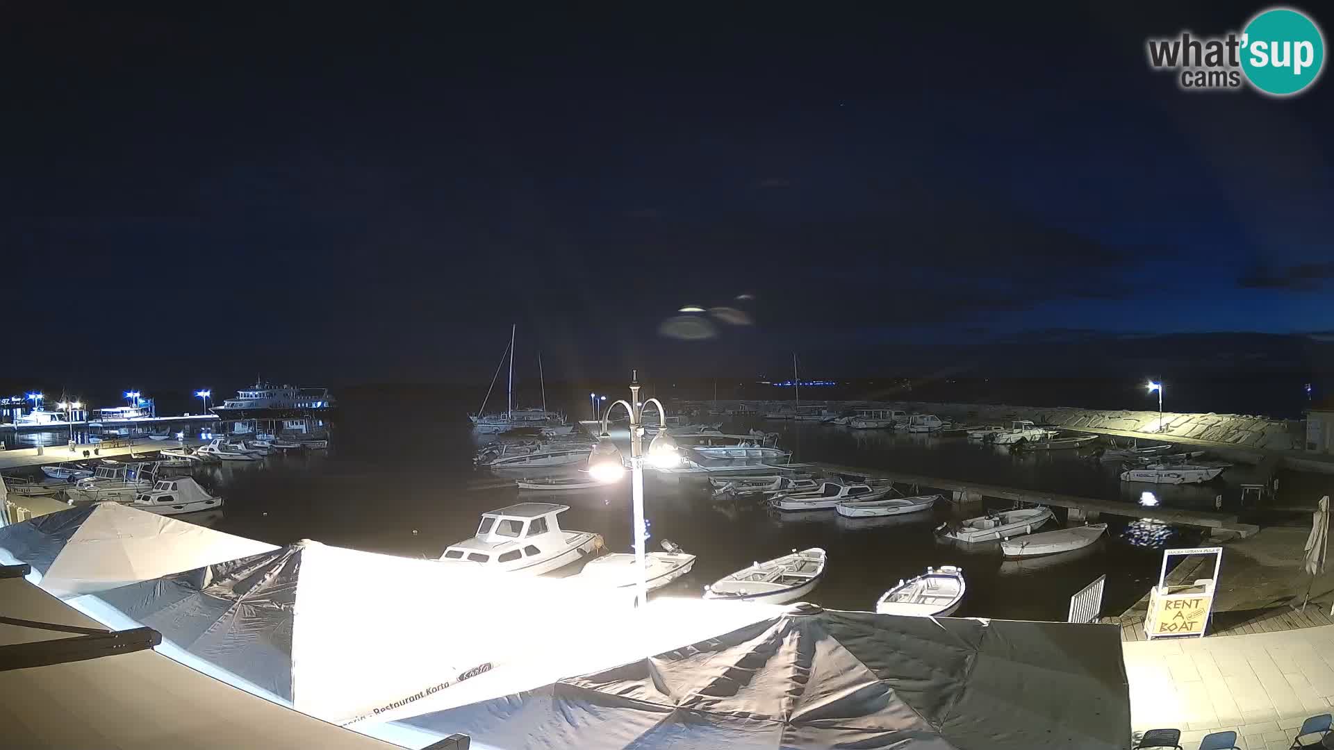 Webcam Fasana riva e la marina – Istria