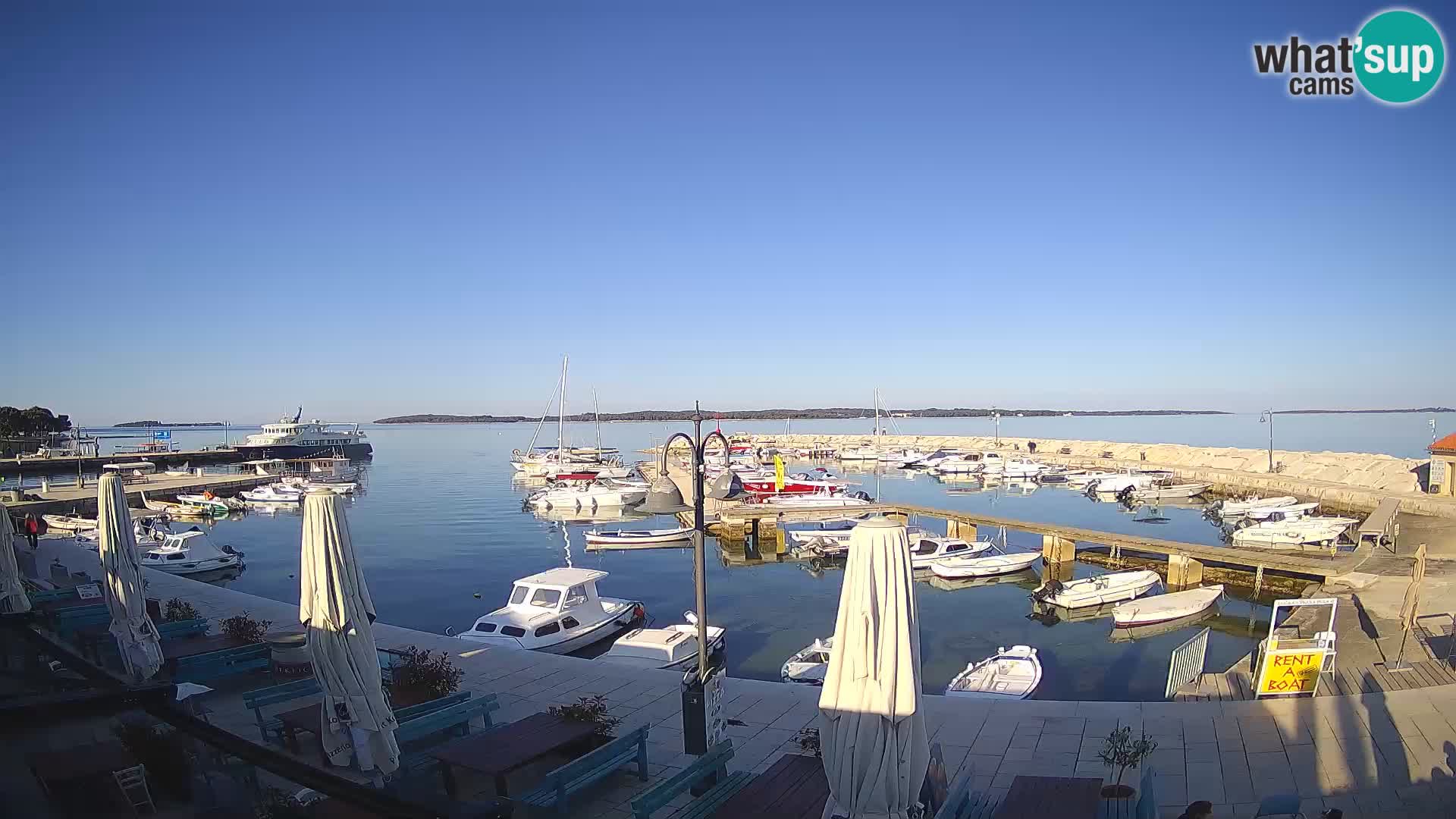 Webcam Fasana riva e la marina – Istria
