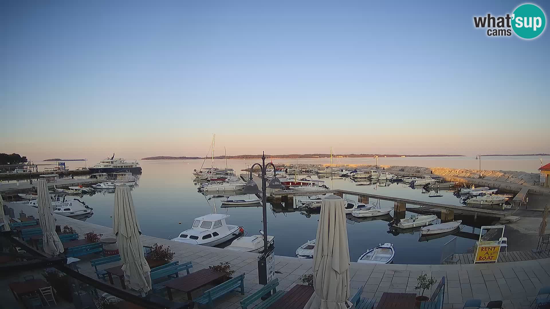 Webcam Fasana riva e la marina – Istria