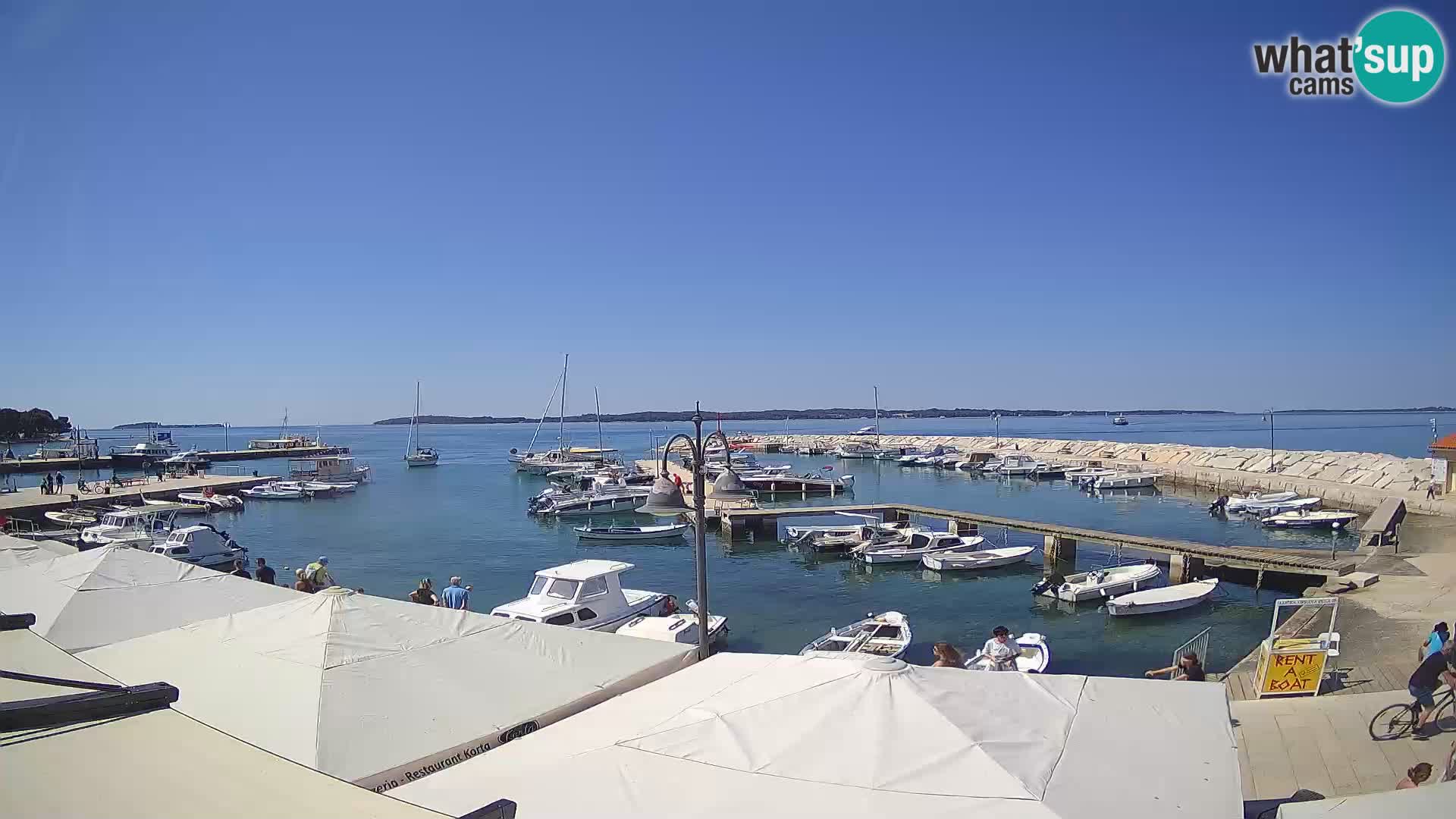 Webcam Fasana riva e la marina – Istria