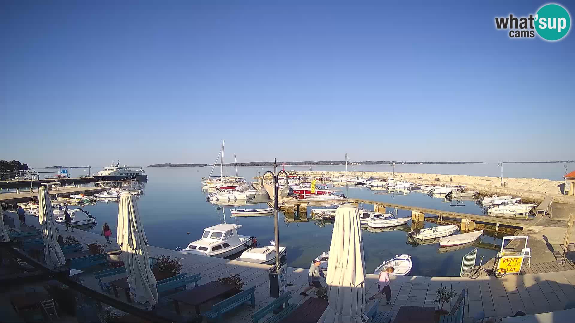 Webcam Fasana riva e la marina – Istria