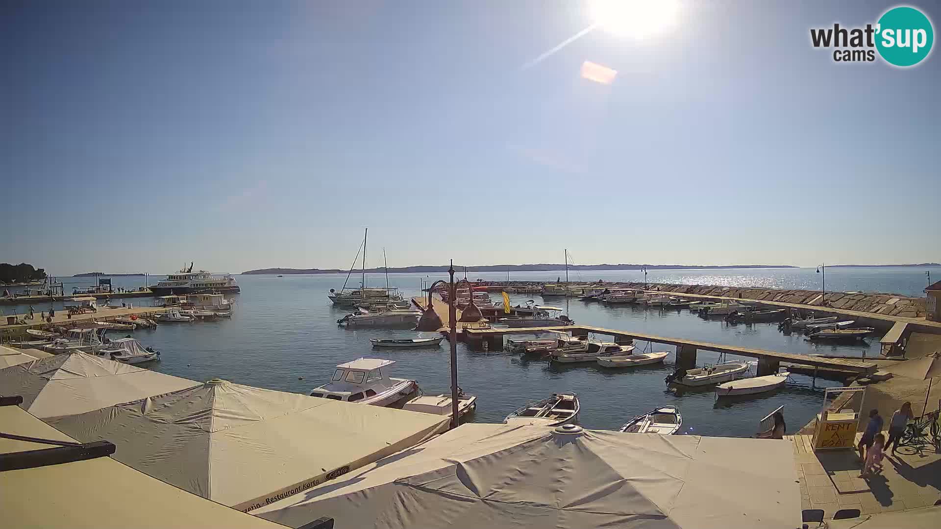 Webcam Fasana riva e la marina – Istria