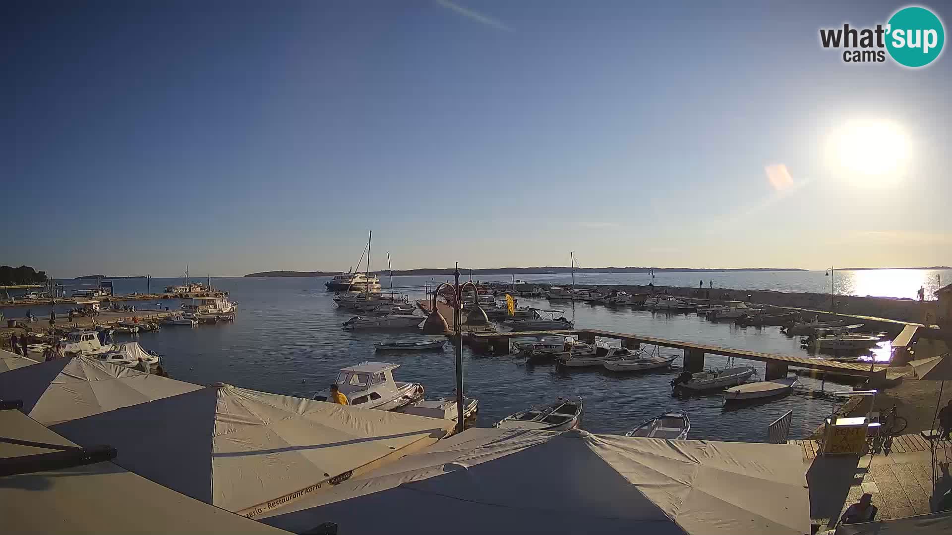 Webcam Fasana riva e la marina – Istria
