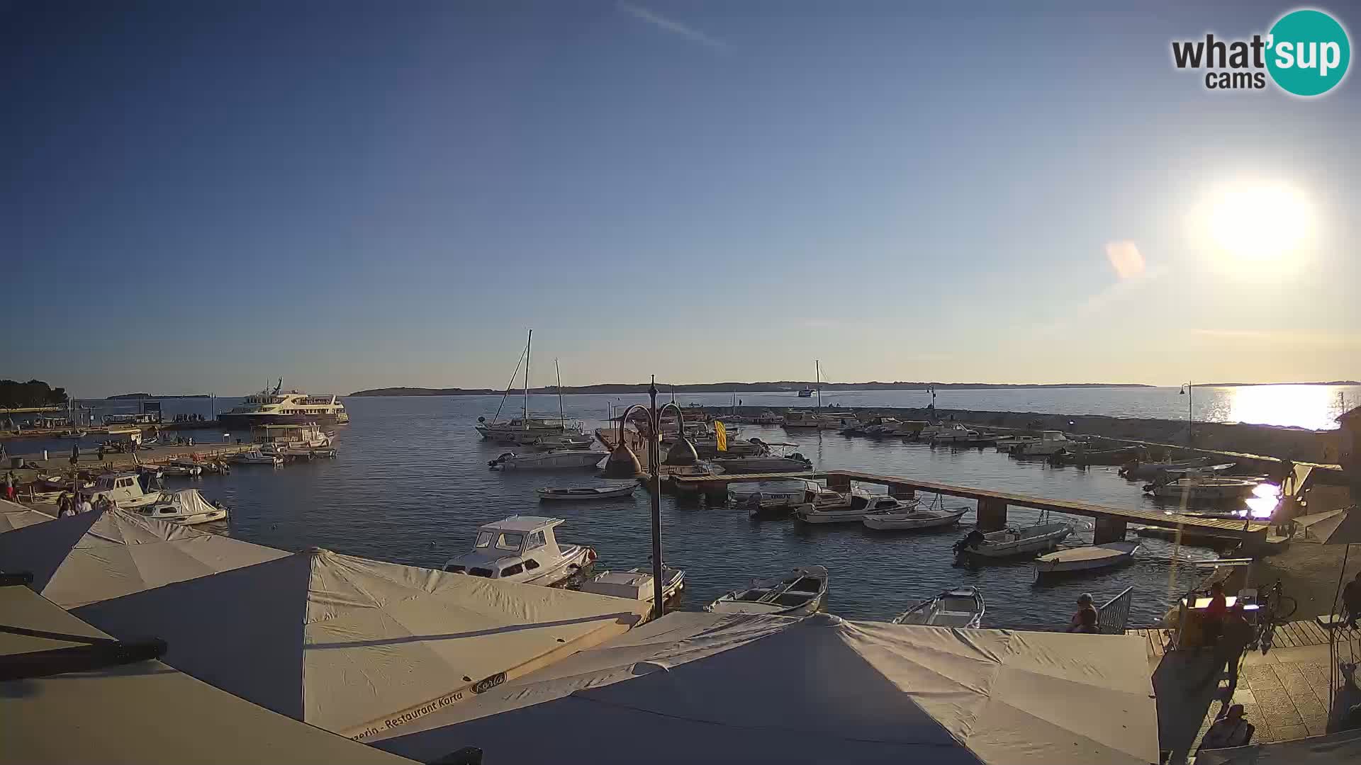 Webcam Fasana riva e la marina – Istria
