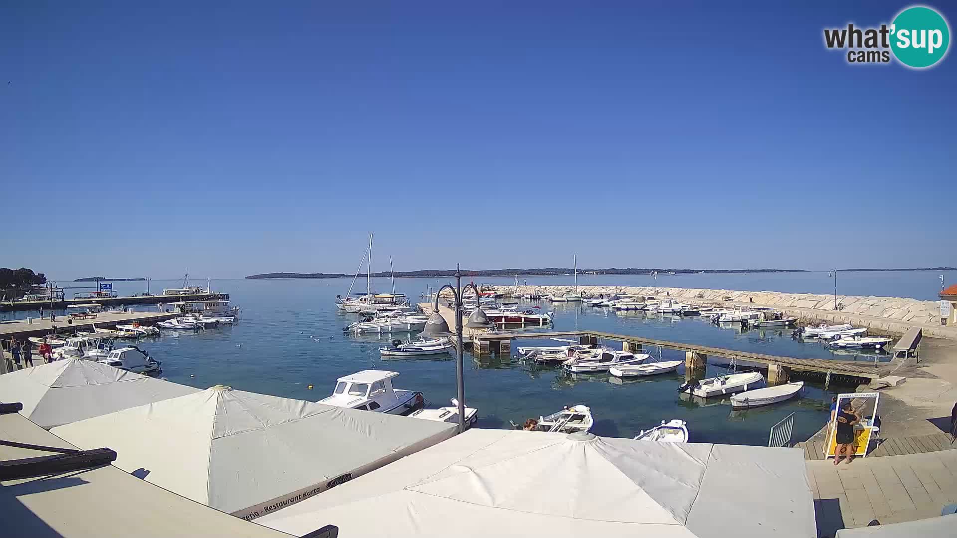 Webcam Fasana riva e la marina – Istria