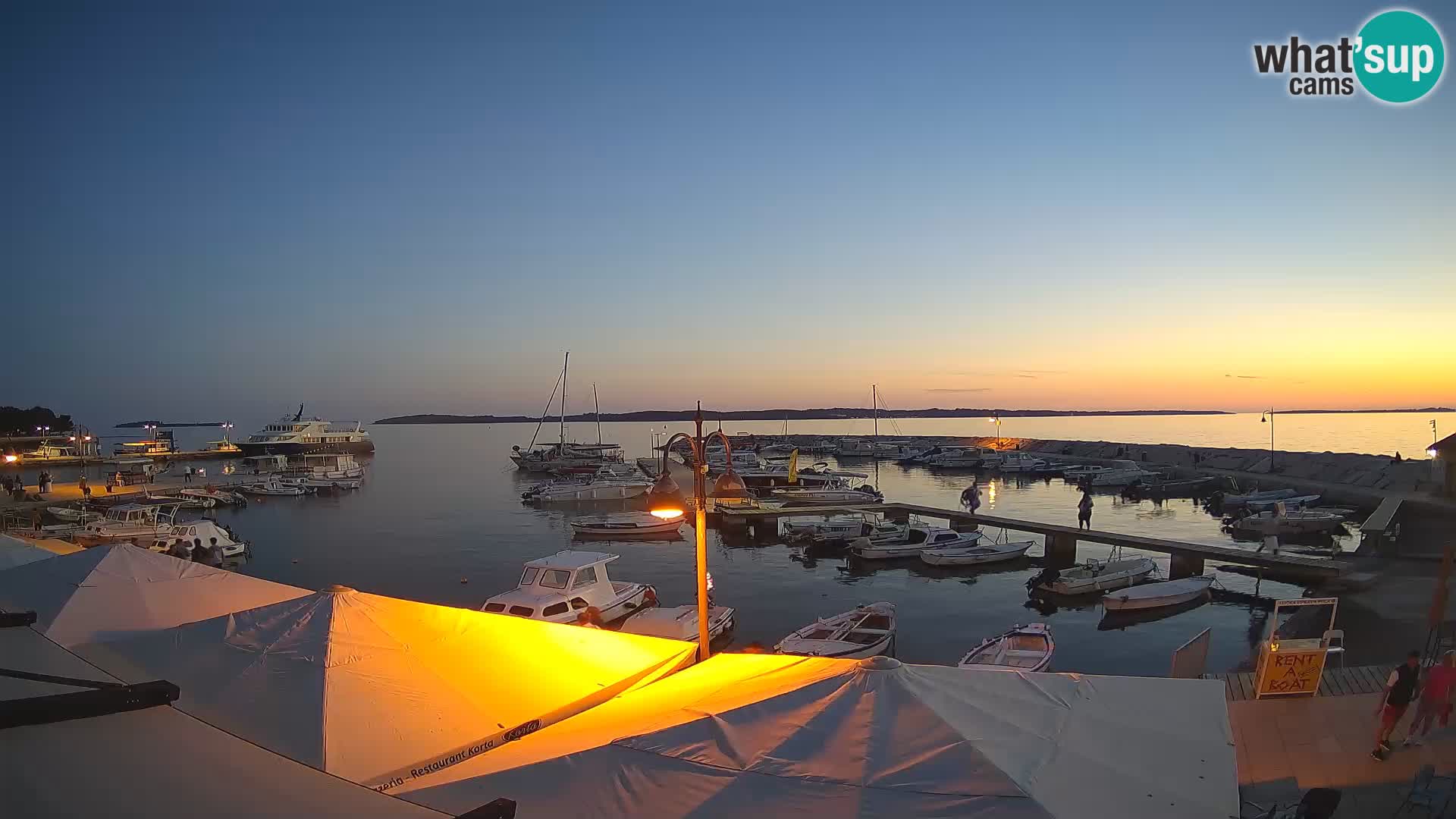 Webcam Fasana riva e la marina – Istria