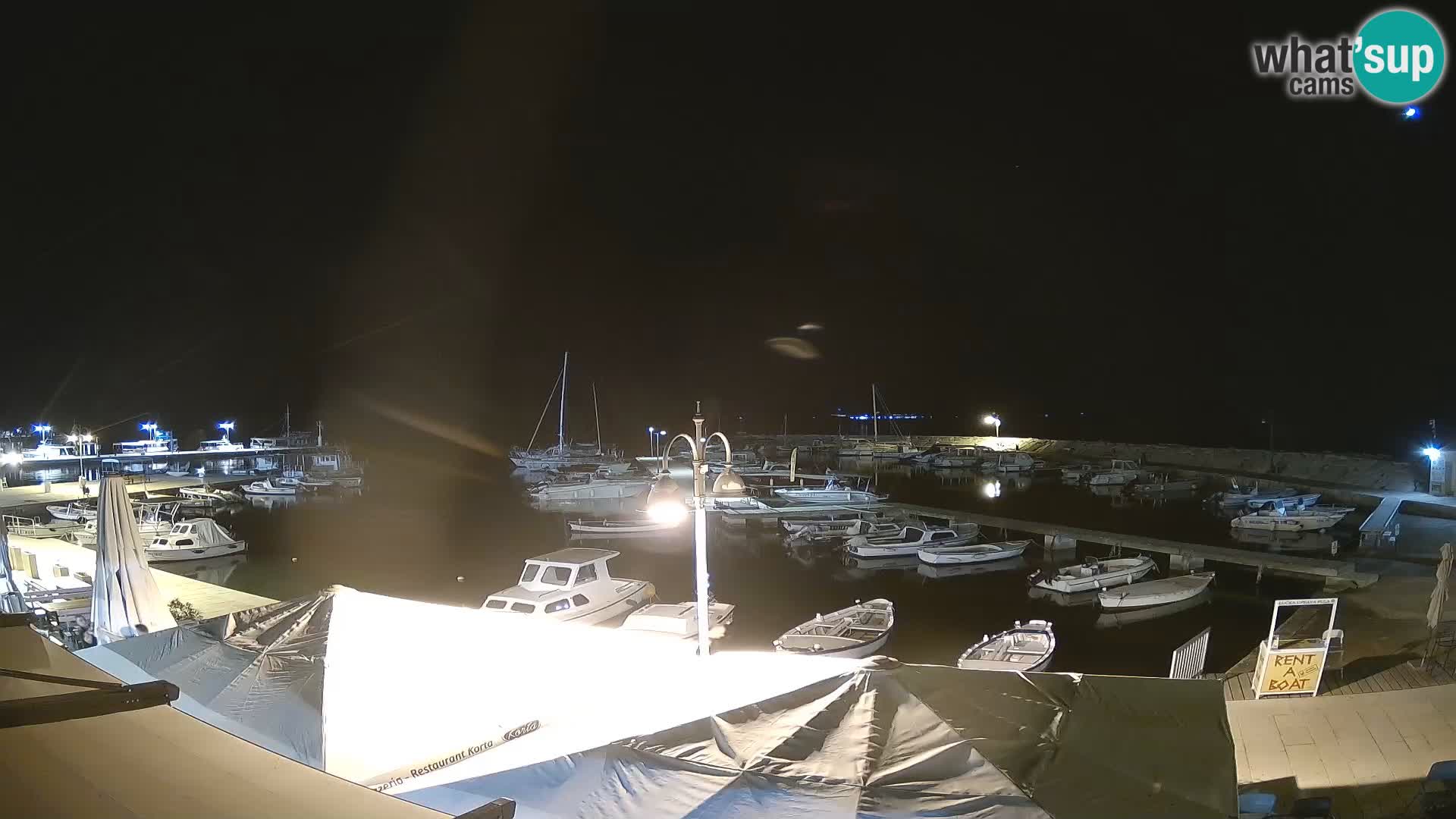 Webcam Fasana riva e la marina – Istria
