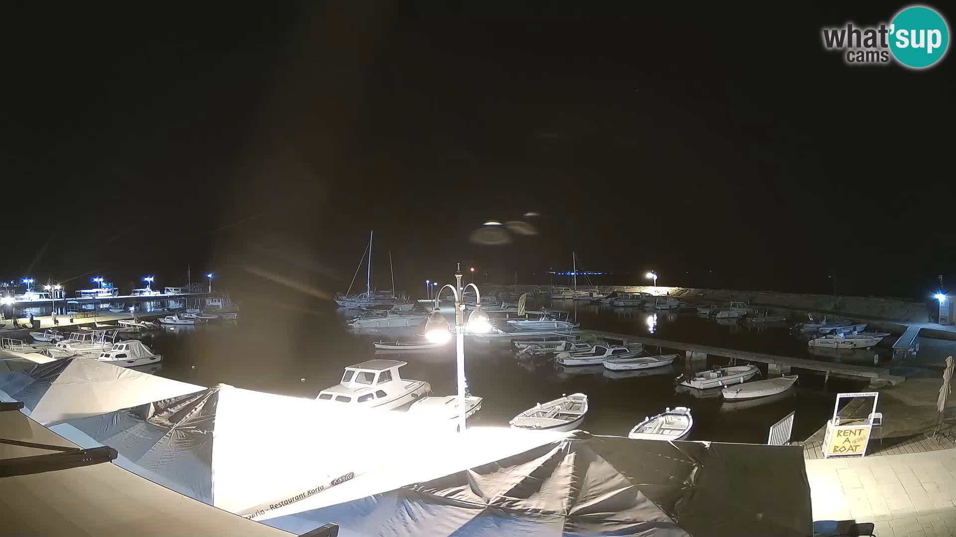 Webcam Fasana riva e la marina – Istria