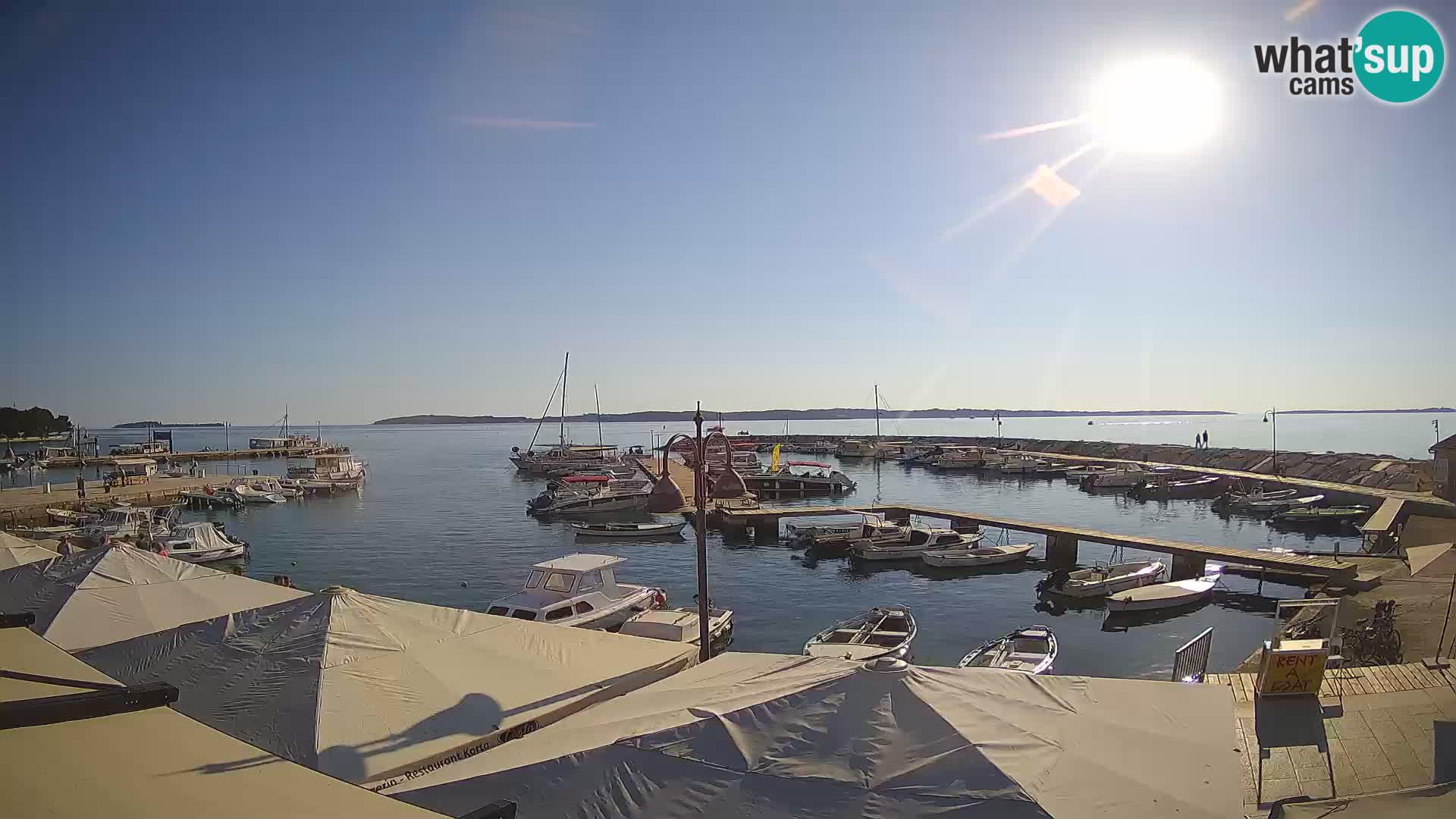 Webcam Fasana riva e la marina – Istria