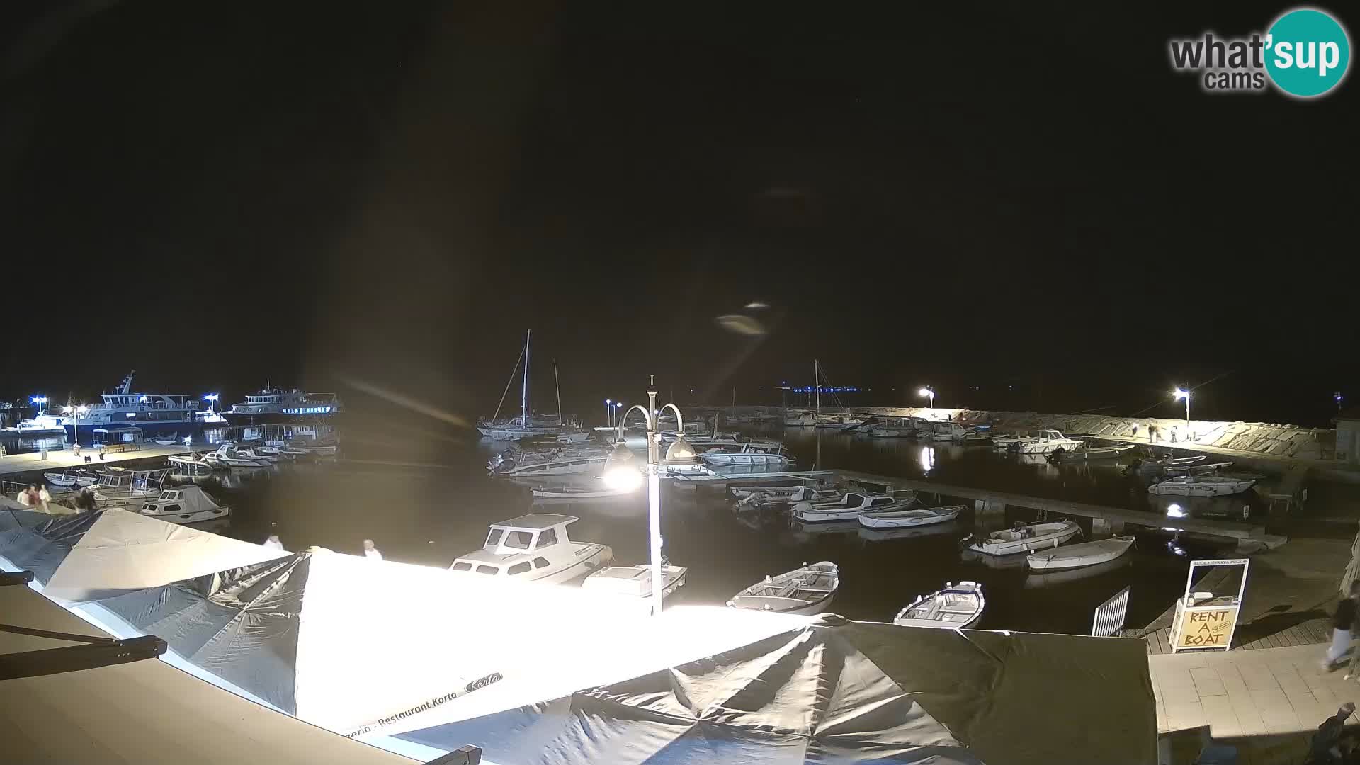 Webcam Fasana riva e la marina – Istria