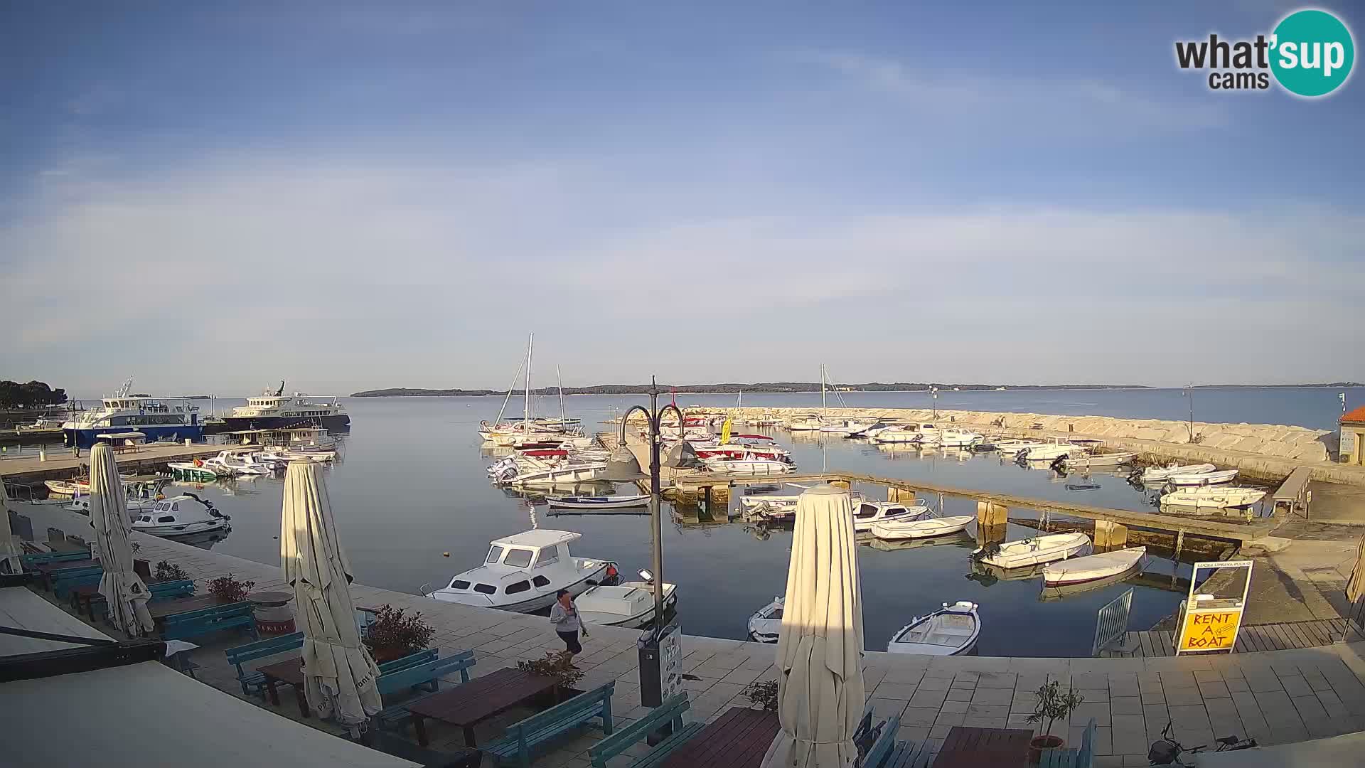 Webcam Fasana riva e la marina – Istria