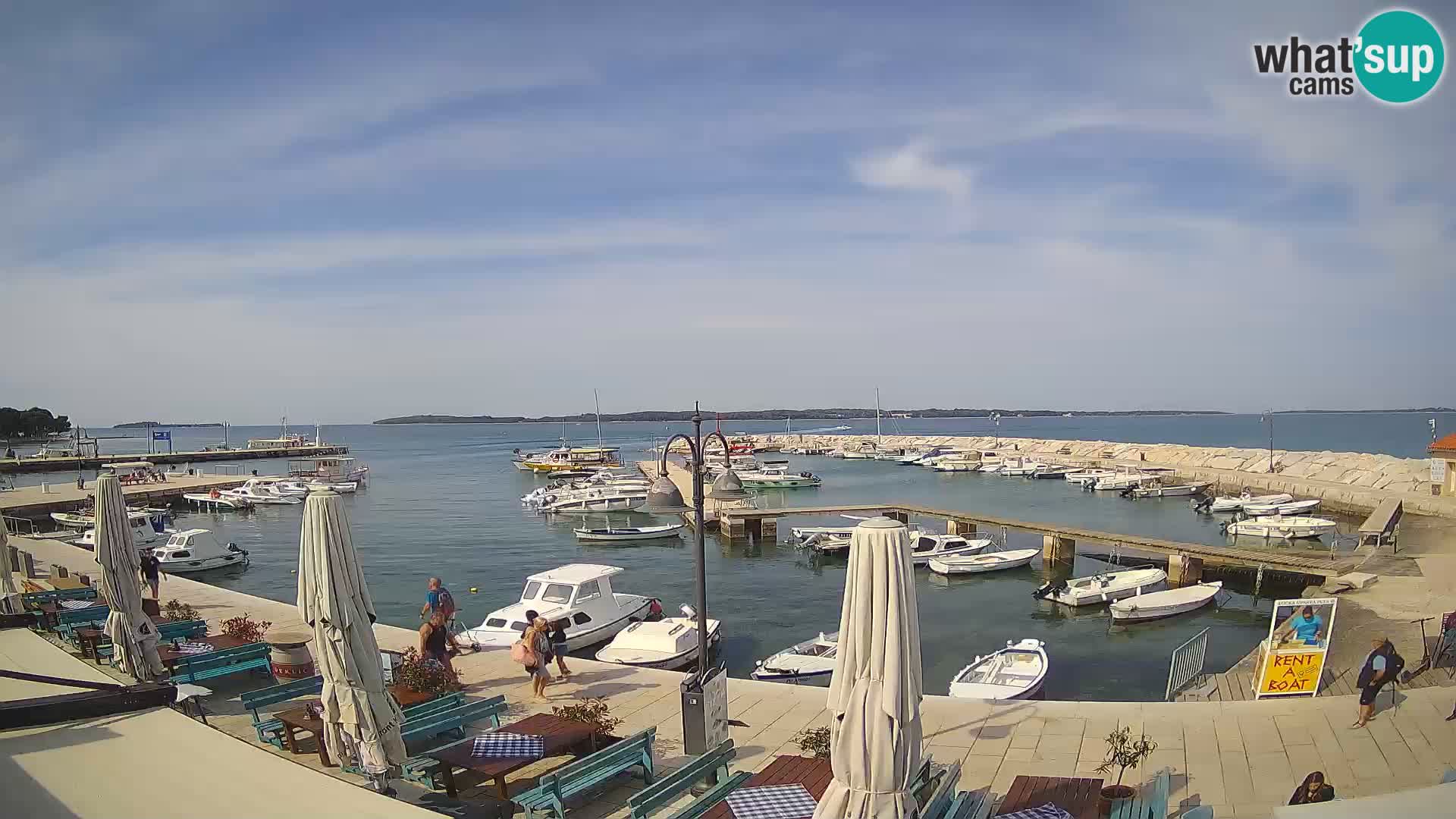 Webcam Fasana riva e la marina – Istria