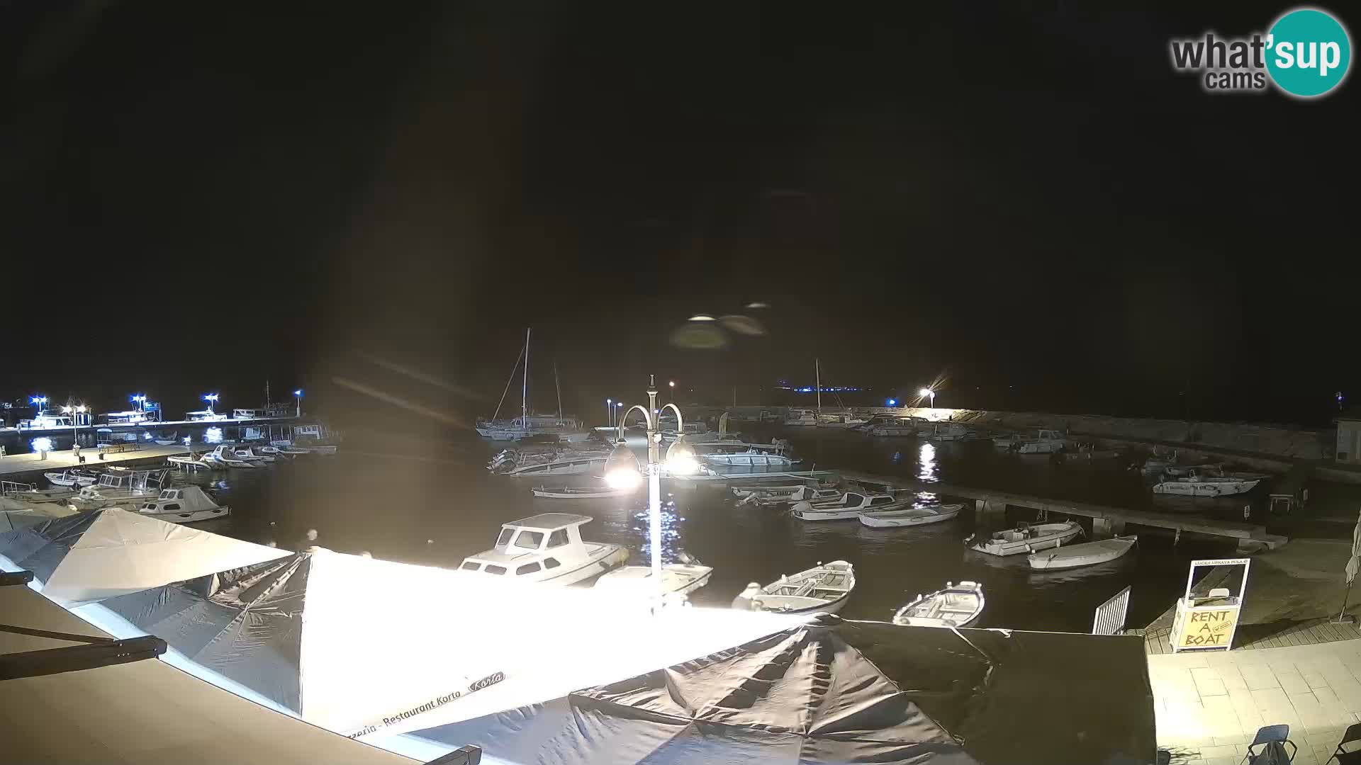Webcam Fasana riva e la marina – Istria