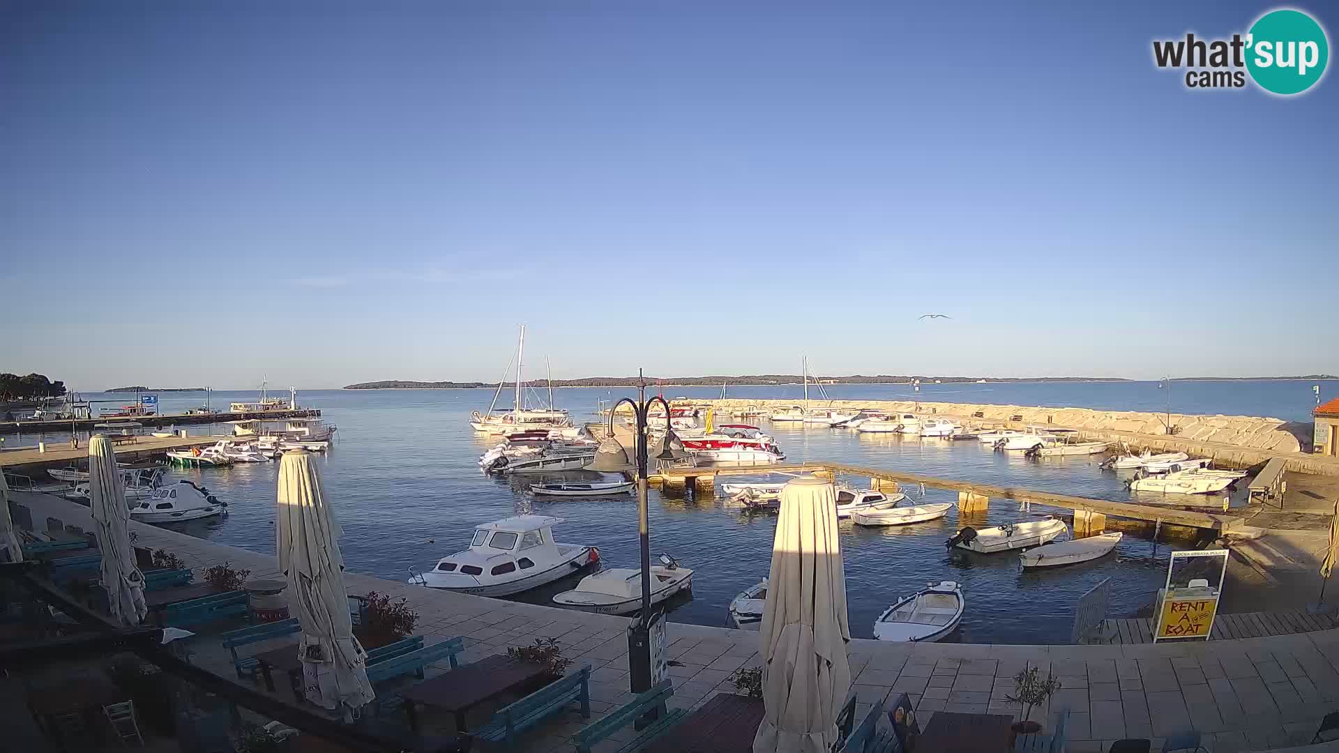 Webcam Fasana riva e la marina – Istria