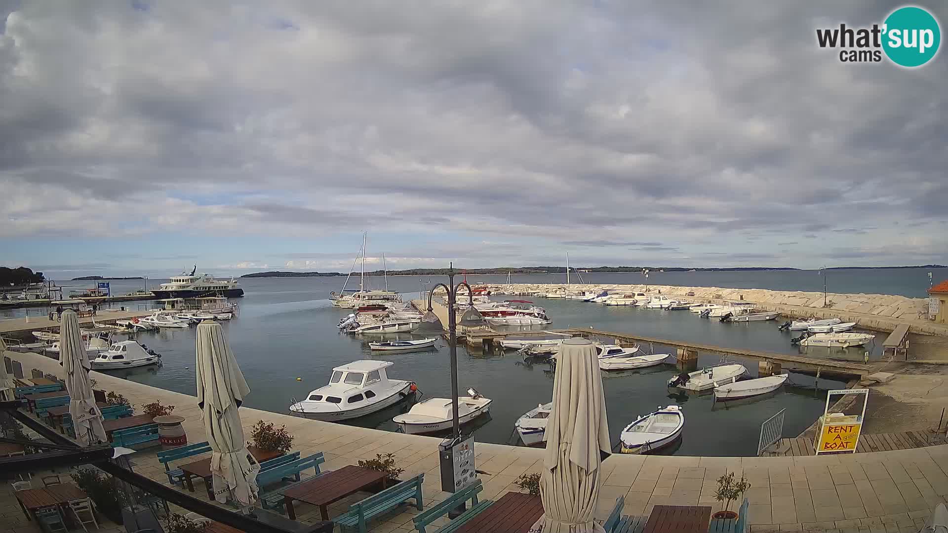 Webcam Fasana riva e la marina – Istria