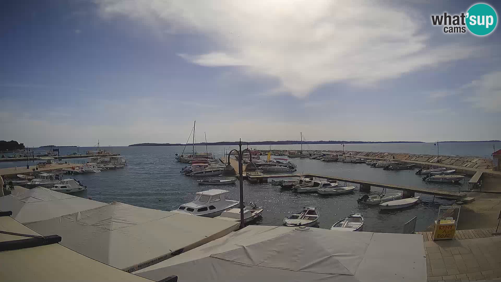 Webcam Fasana riva e la marina – Istria