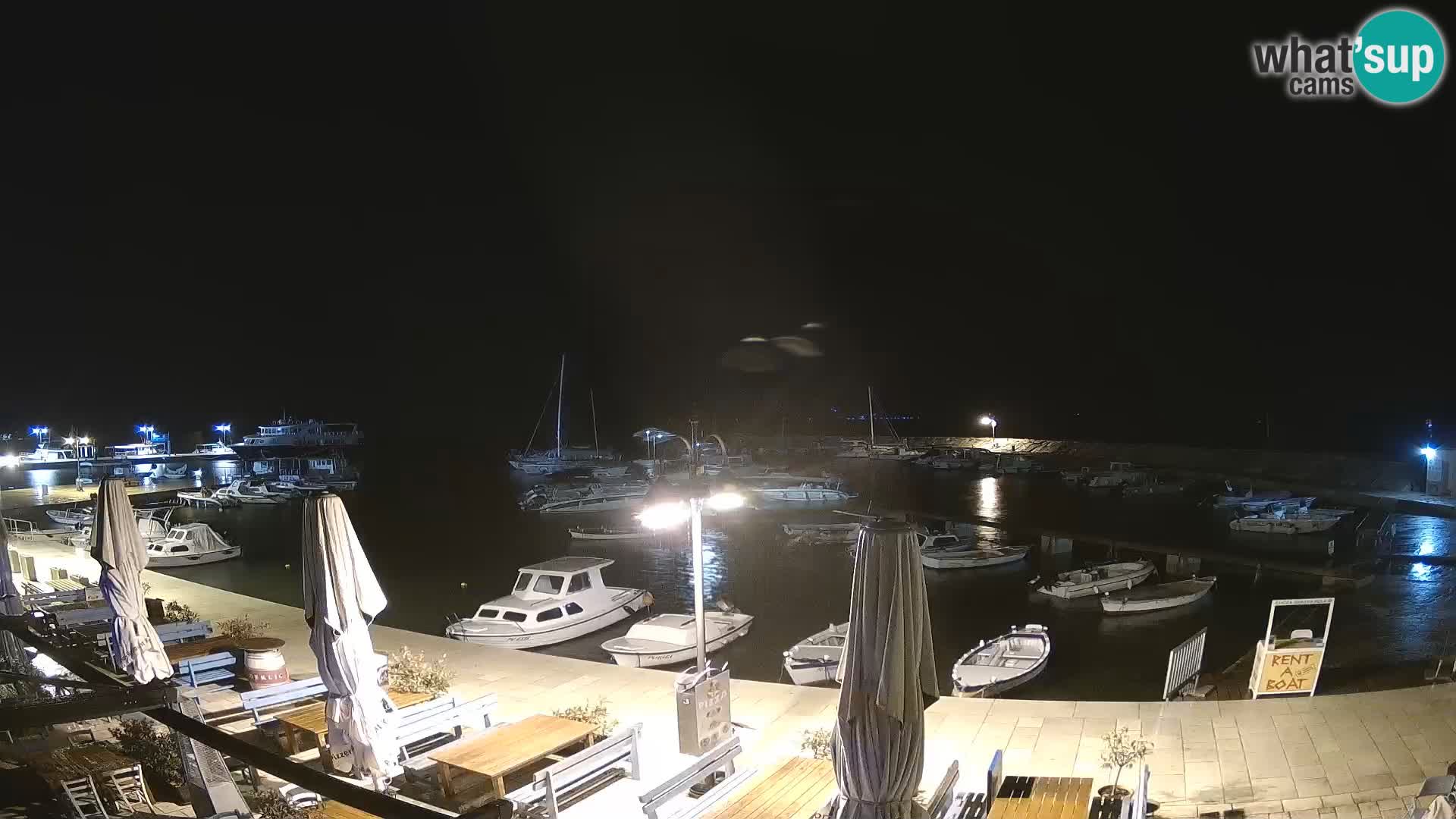 Webcam Fasana riva e la marina – Istria