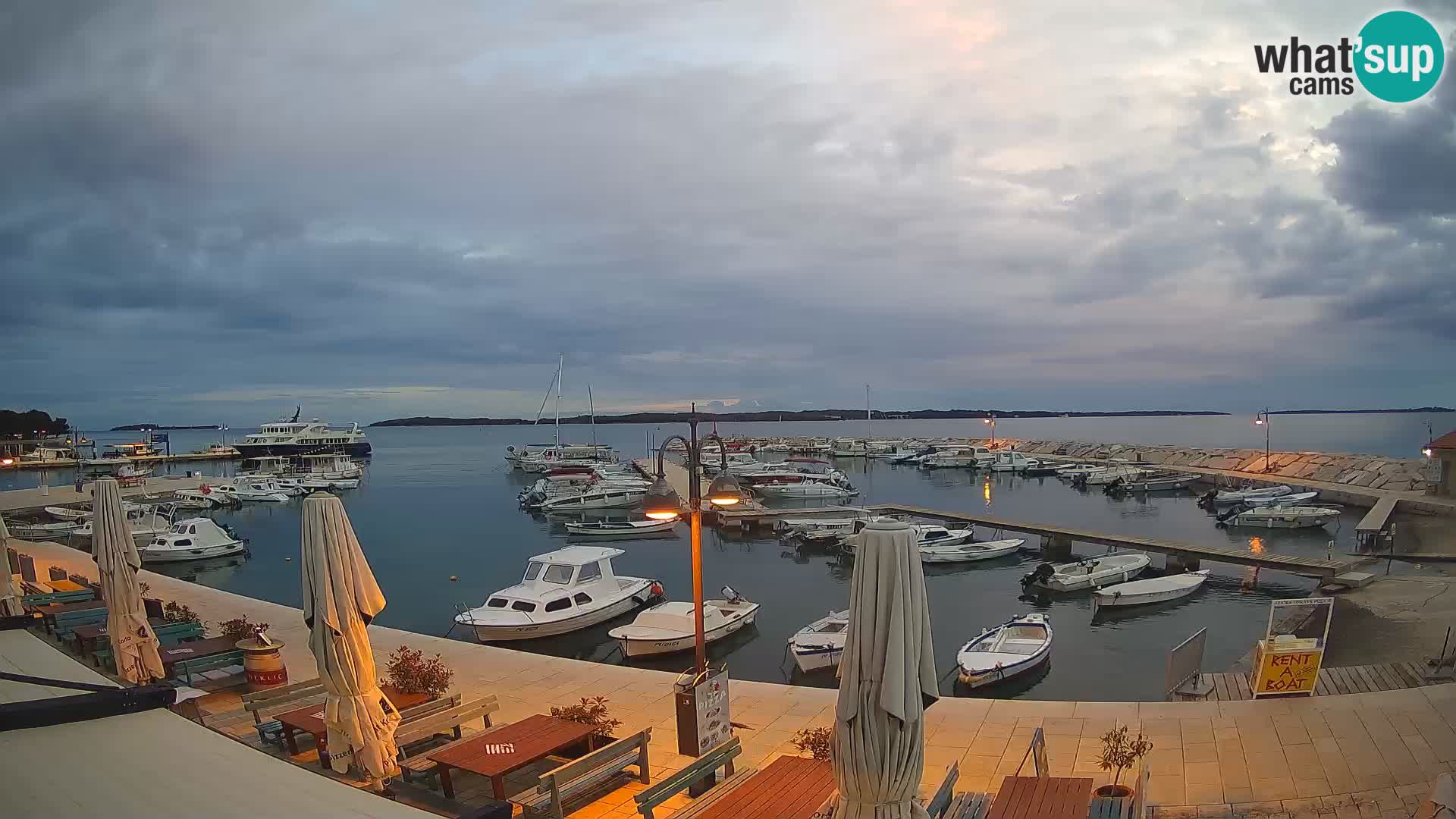 Webcam Fasana riva e la marina – Istria