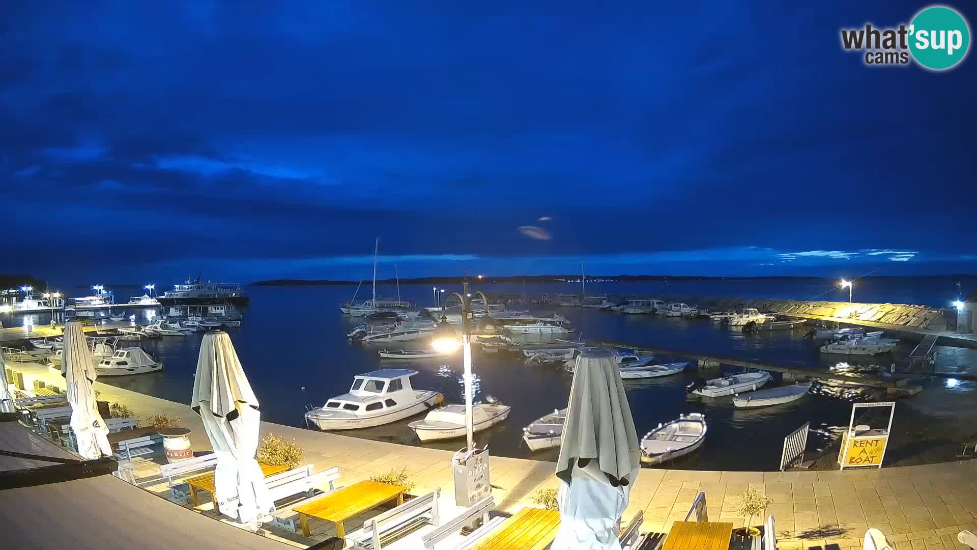 Webcam Fasana riva e la marina – Istria