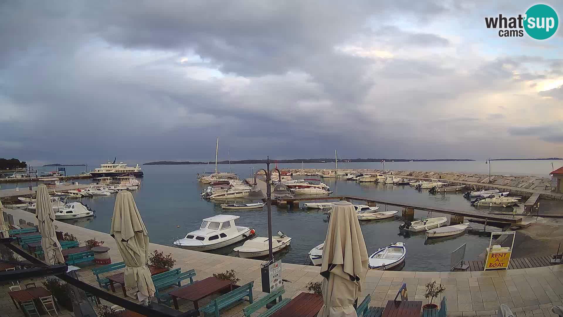 Webcam Fasana riva e la marina – Istria