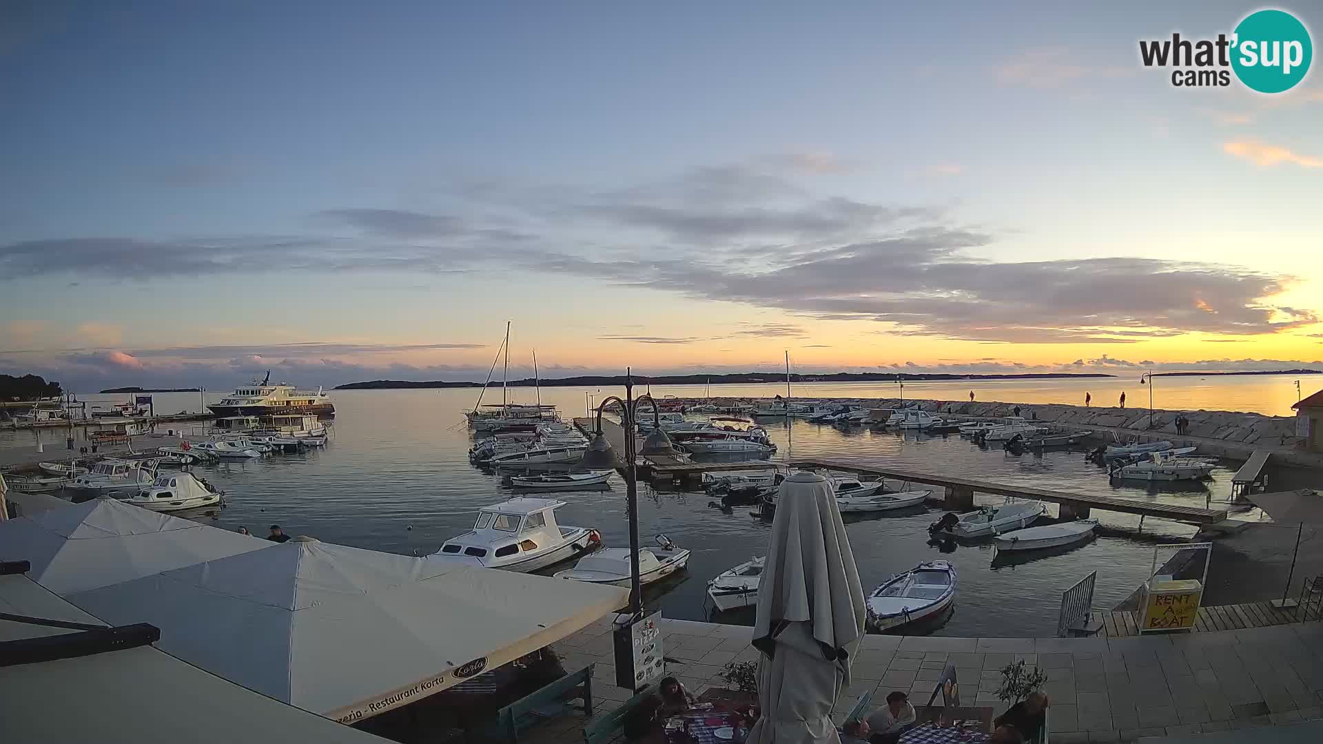 Webcam Fasana riva e la marina – Istria
