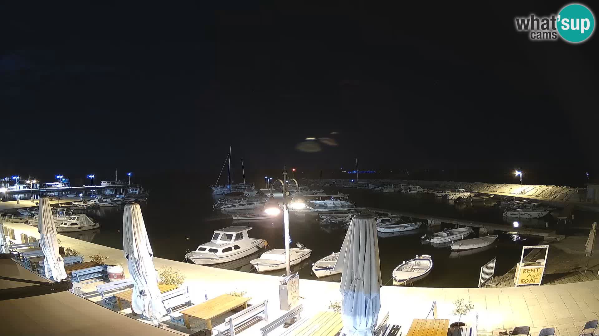 Webcam Fasana riva e la marina – Istria