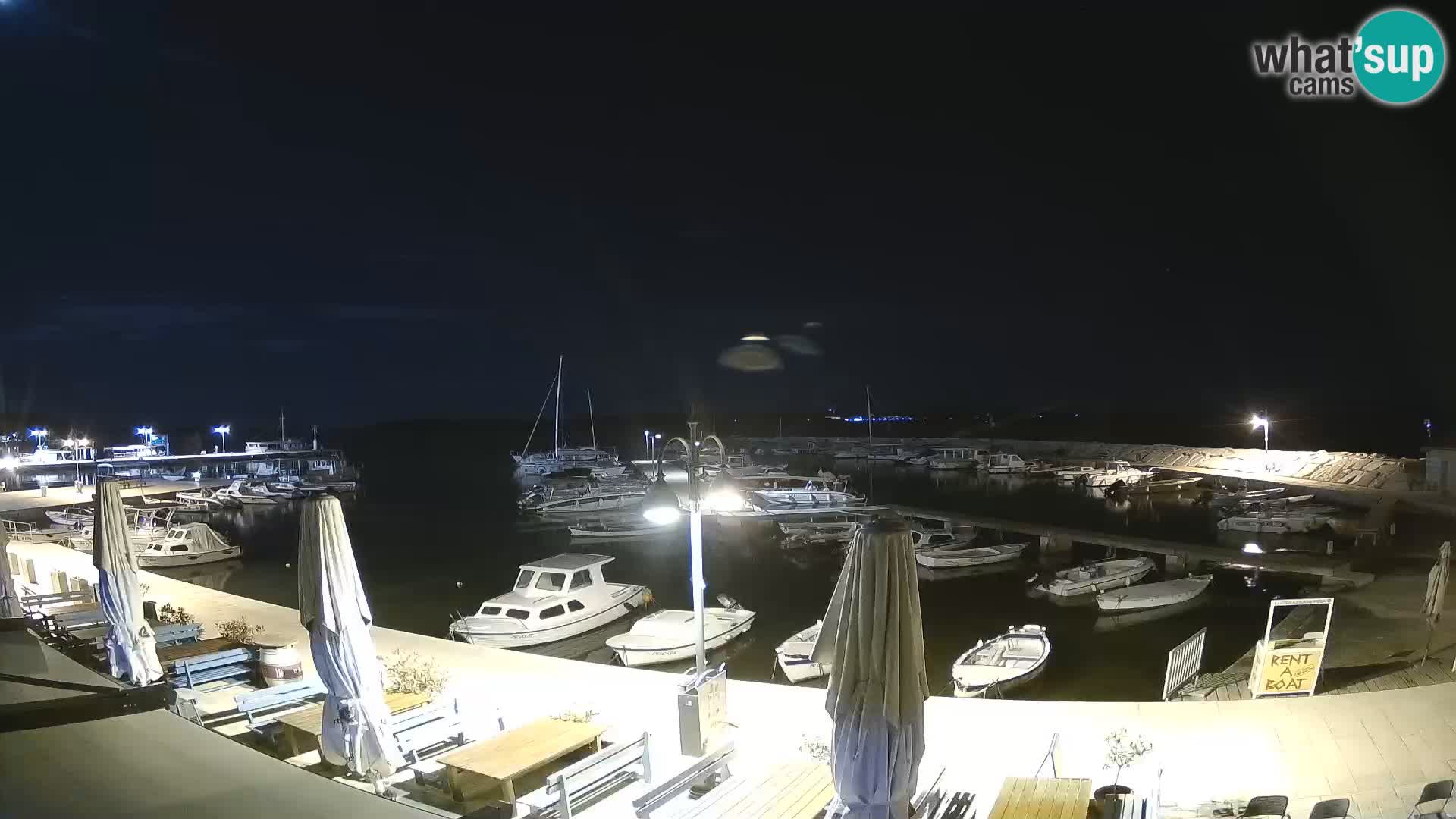 Fažana Livecam riva et marina de la ville – Istrie
