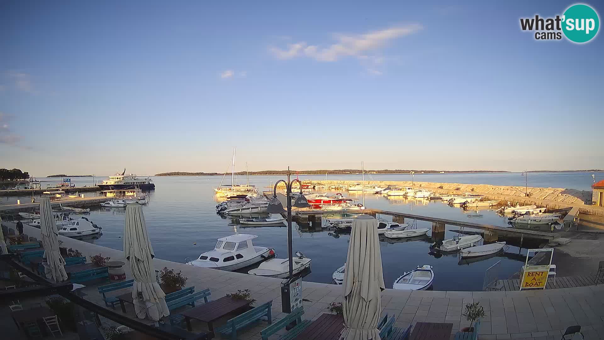 Webcam Fasana riva e la marina – Istria