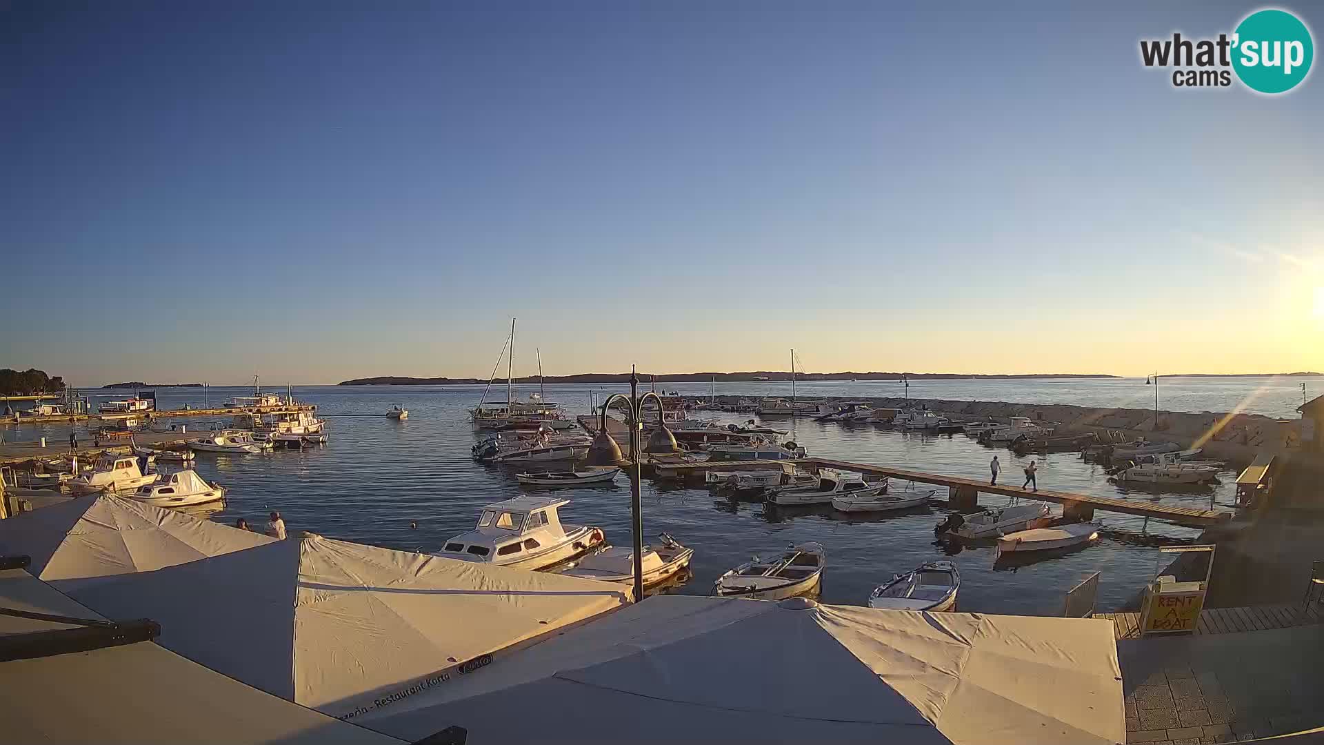 Webcam Fasana riva e la marina – Istria