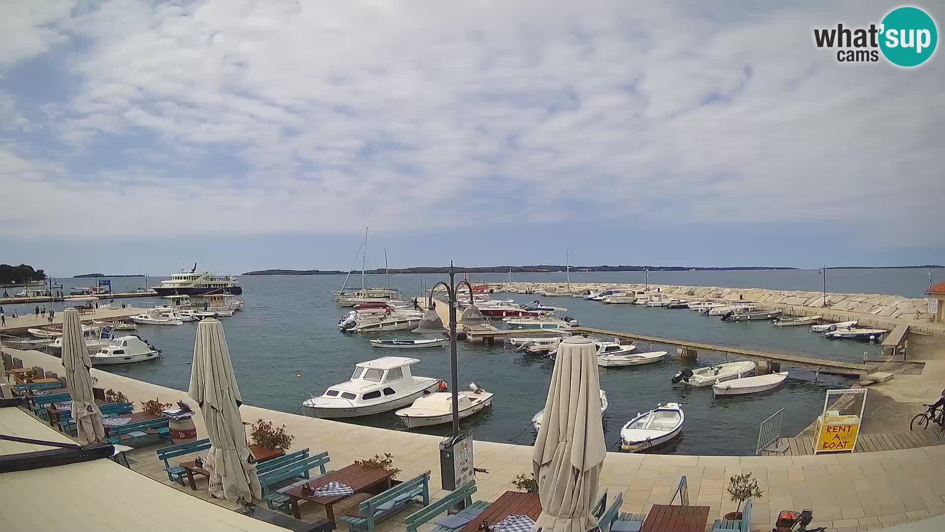 Webcam Fasana riva e la marina – Istria