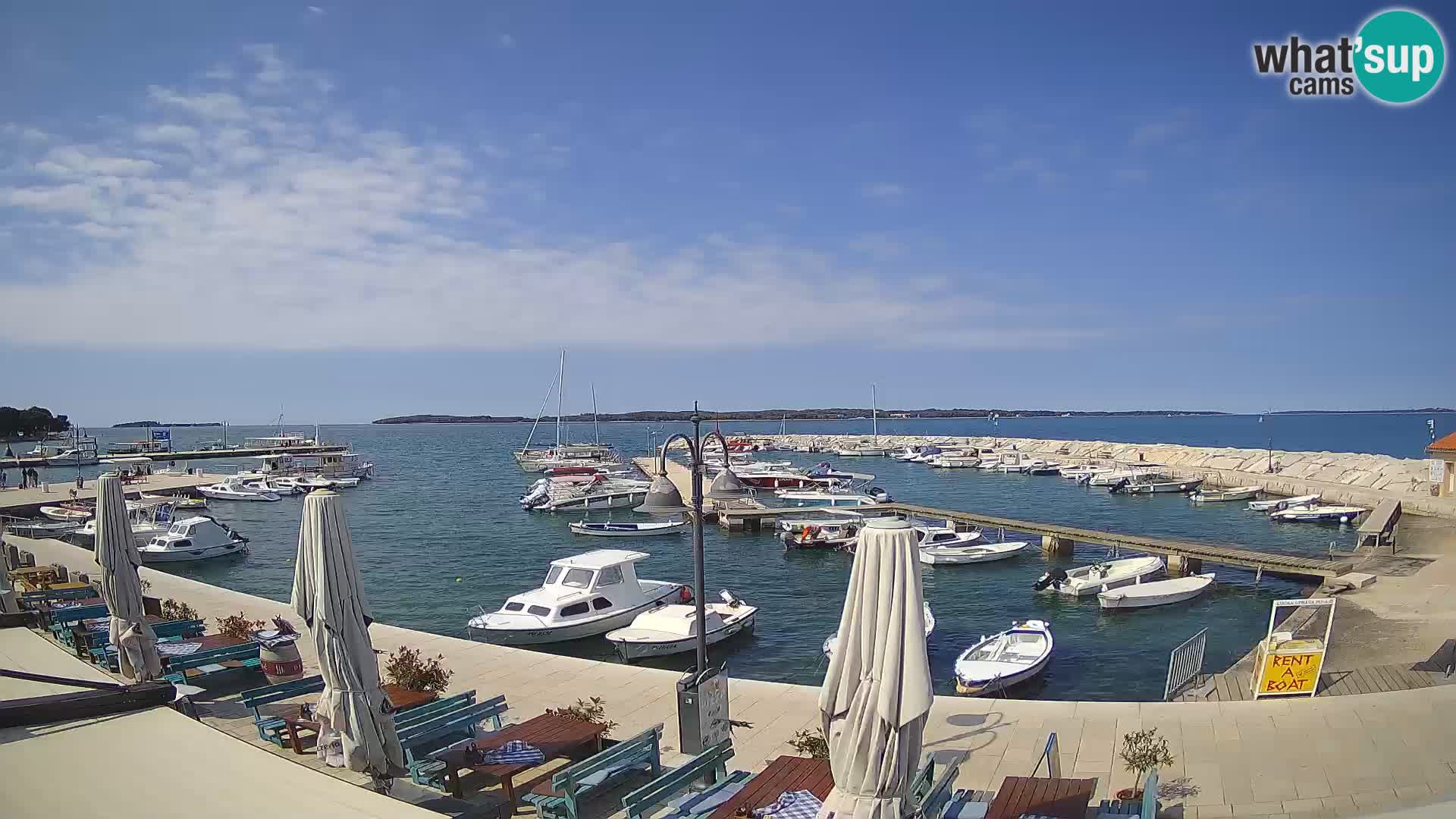 Webcam Fasana riva e la marina – Istria