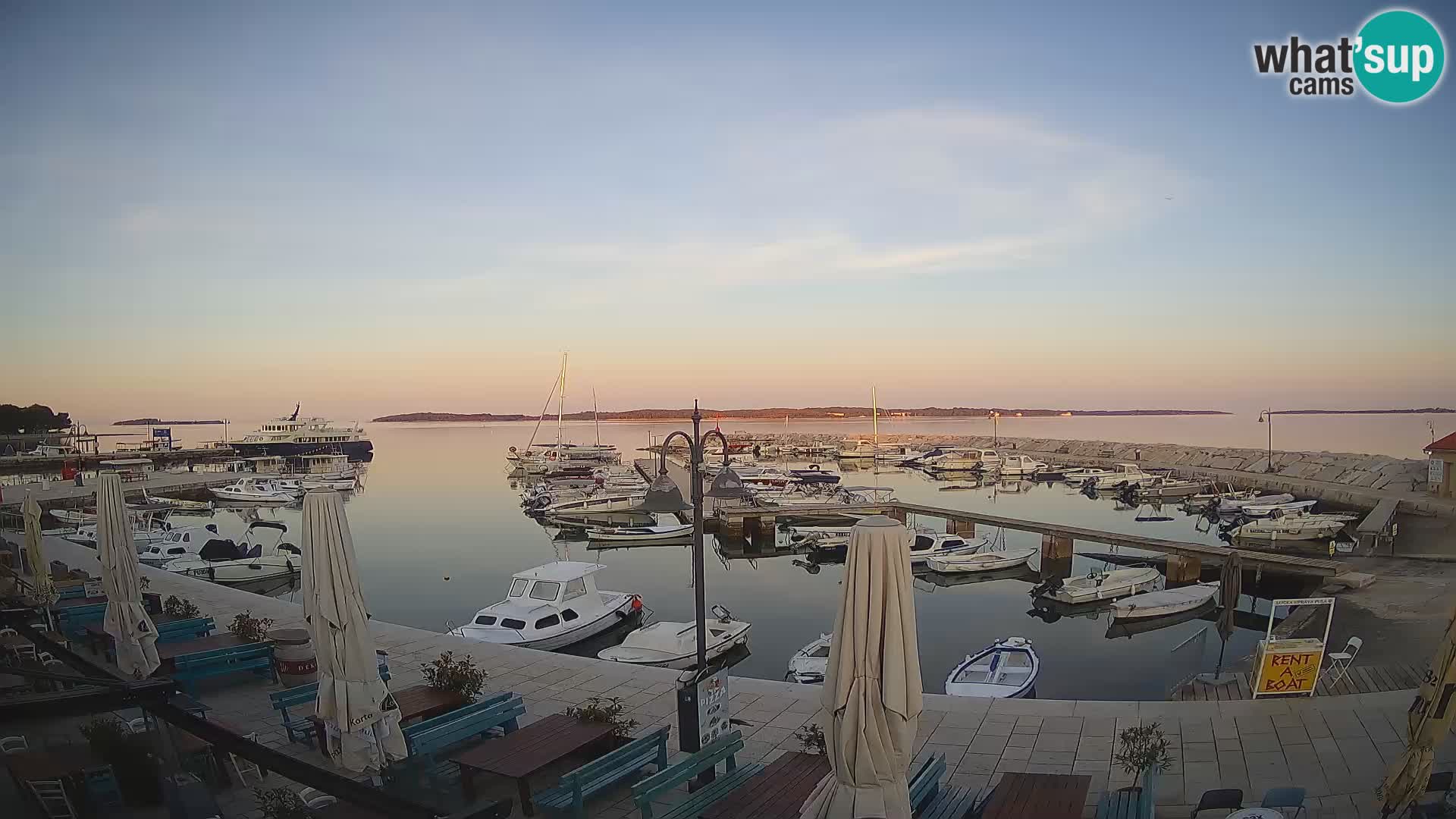 Webcam Fasana riva e la marina – Istria